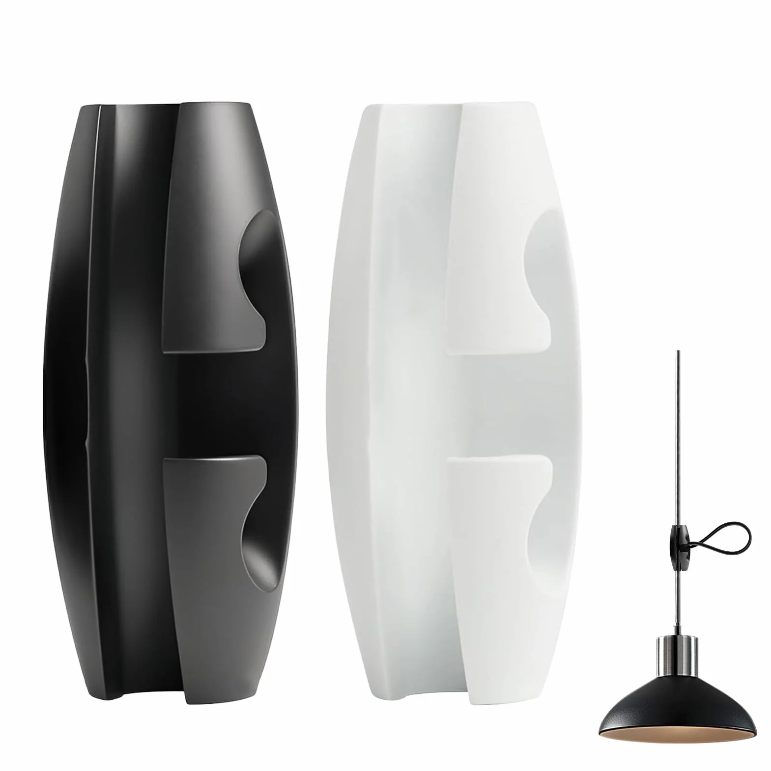 Zestaw 2 opasek kablowych do skracania kabli lamp wiszących