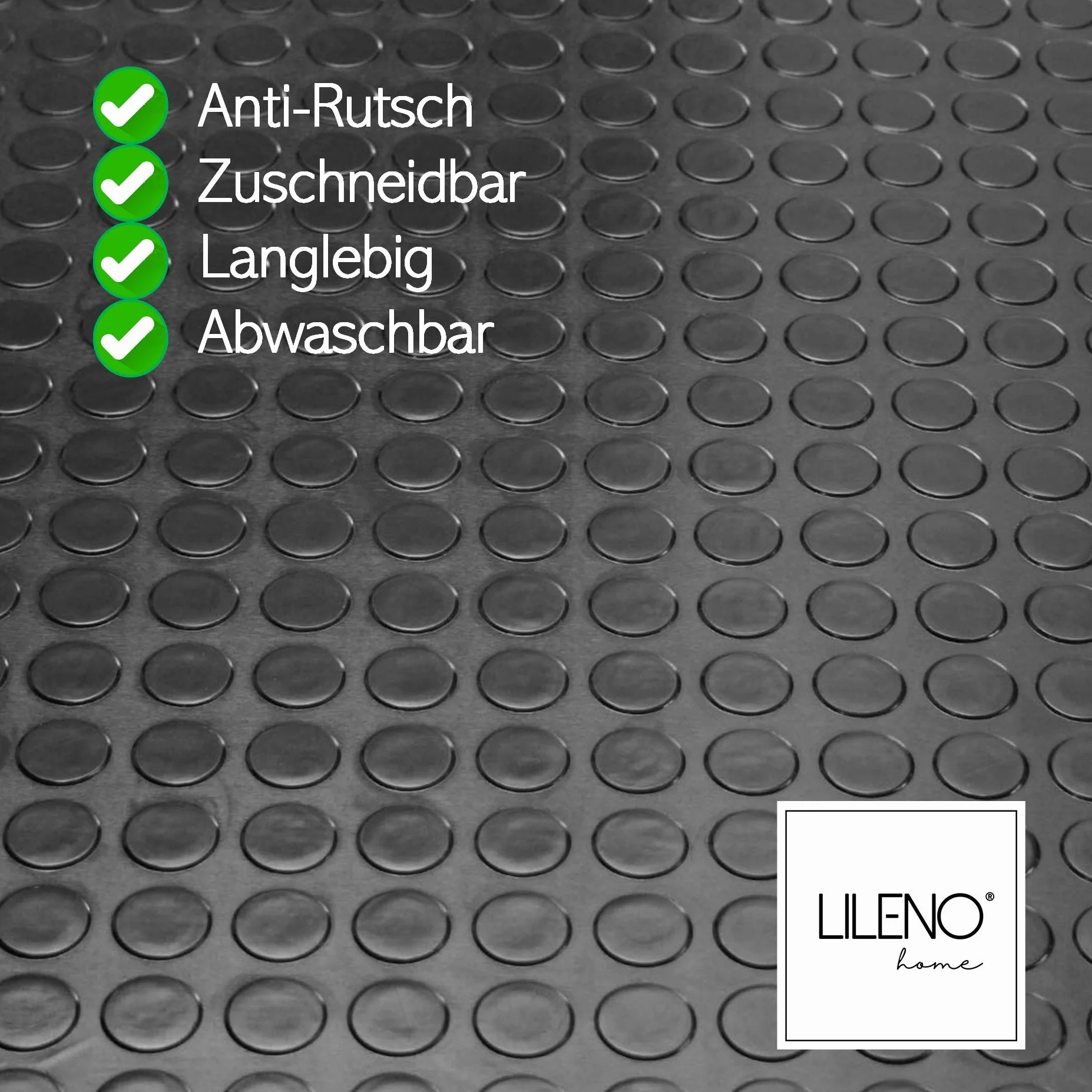 LILENO mata antypoślizgowa gumowa 100 x 200 cm 3 mm