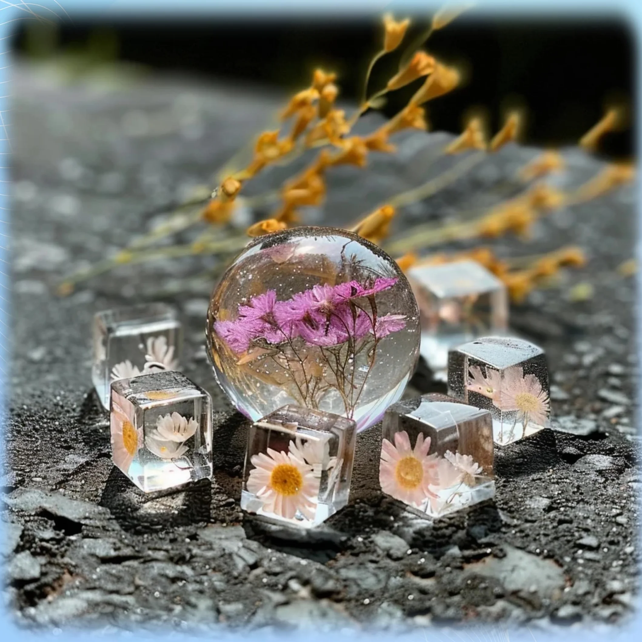 Żywica epoksydowa przezroczysta 1:1 zestaw 1L z utwardzaczem do biżuterii i foremek