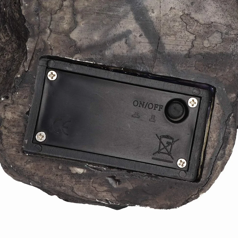 Solar Rock Lights Outdoor, Glow in the Dark Rocks 12x15cm Lights Dekoracyjne, Słoneczne światła Skalne dla ścieżek, Chodniki, Podwórki, Krajobrazy, Patio