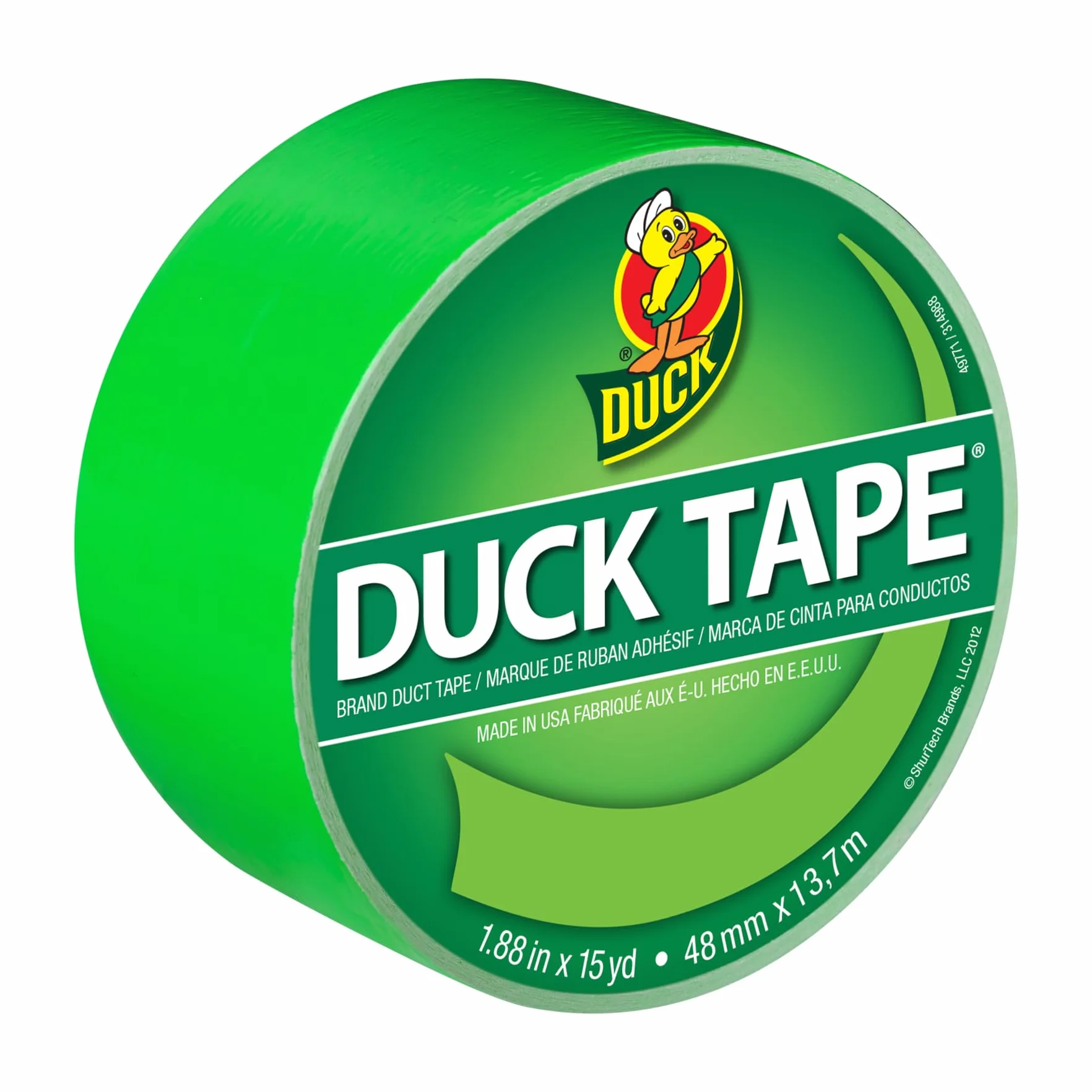 Duck Kolorowa taśma klejąca zielona 10,16 x 9,9 x 4,82 cm