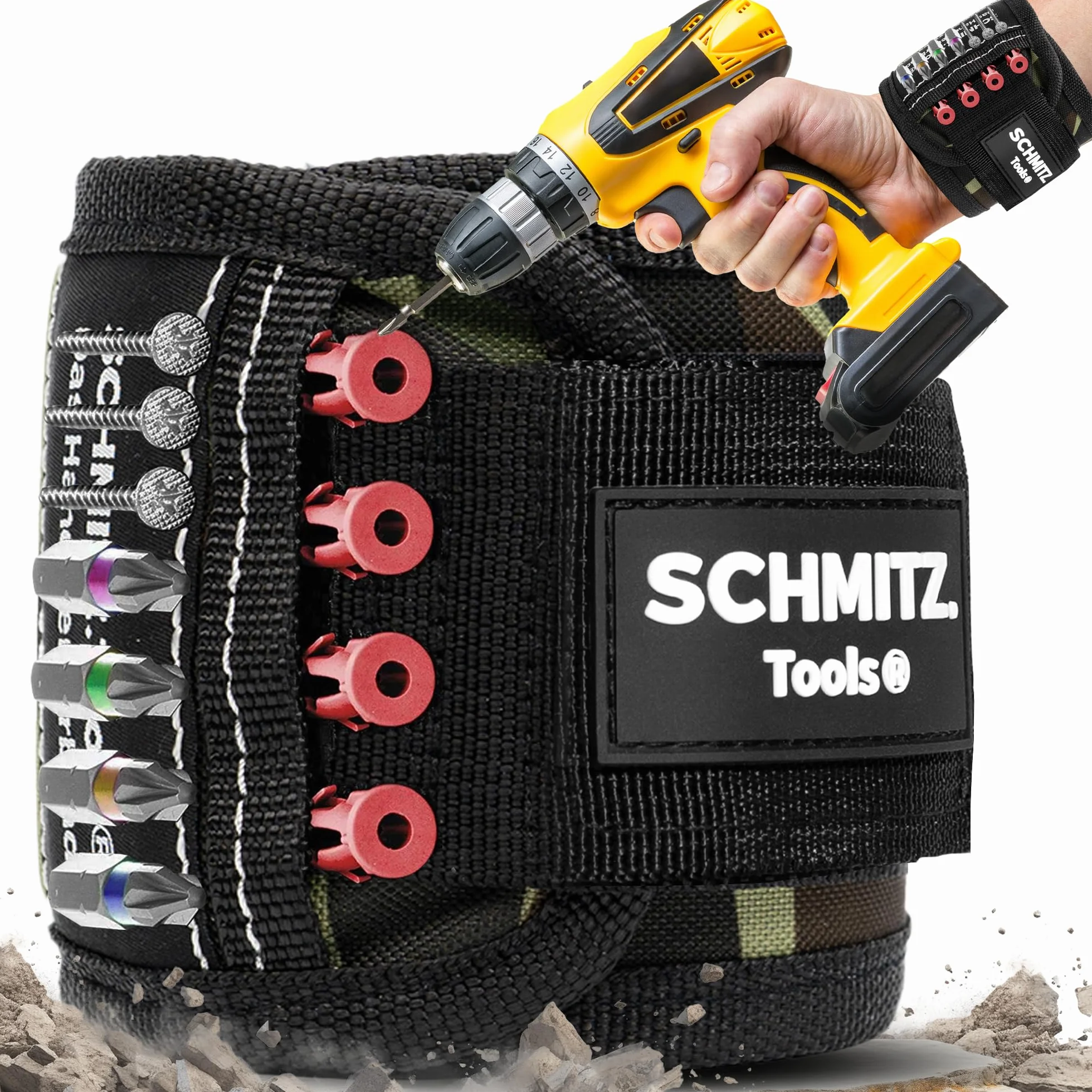 SCHMITZ.Tools Bransoletka magnetyczna Gadżet narzędziowy Kalendarz adwentowy 2024 dla mężczyzn
