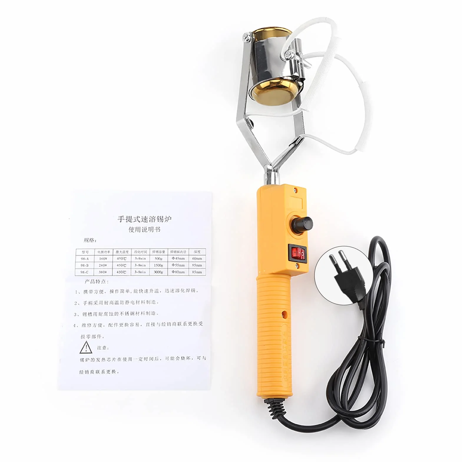 Cyna lutownicza przenośny garnek do lutowania 180W 220V