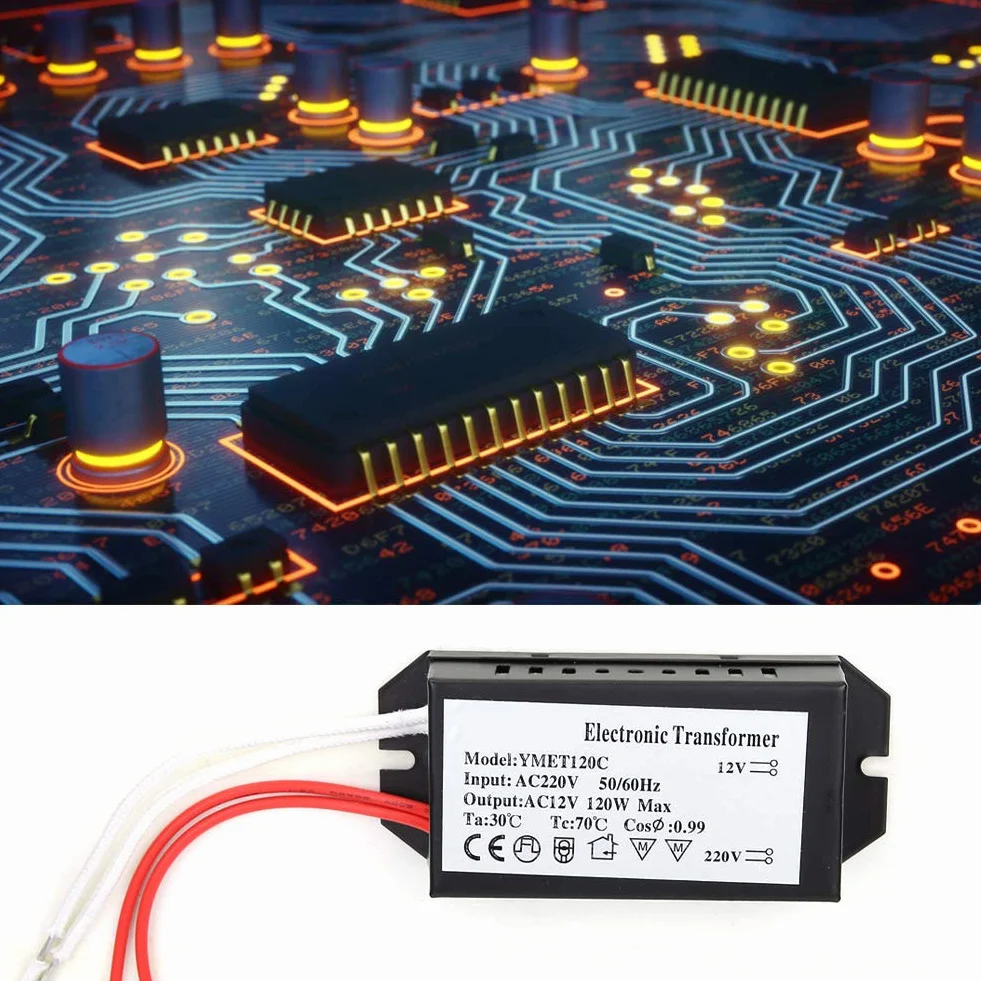 LED Transformator 120W, Driver do Paska LED 220V na 12V, Zasilacz Bezprzewodowy