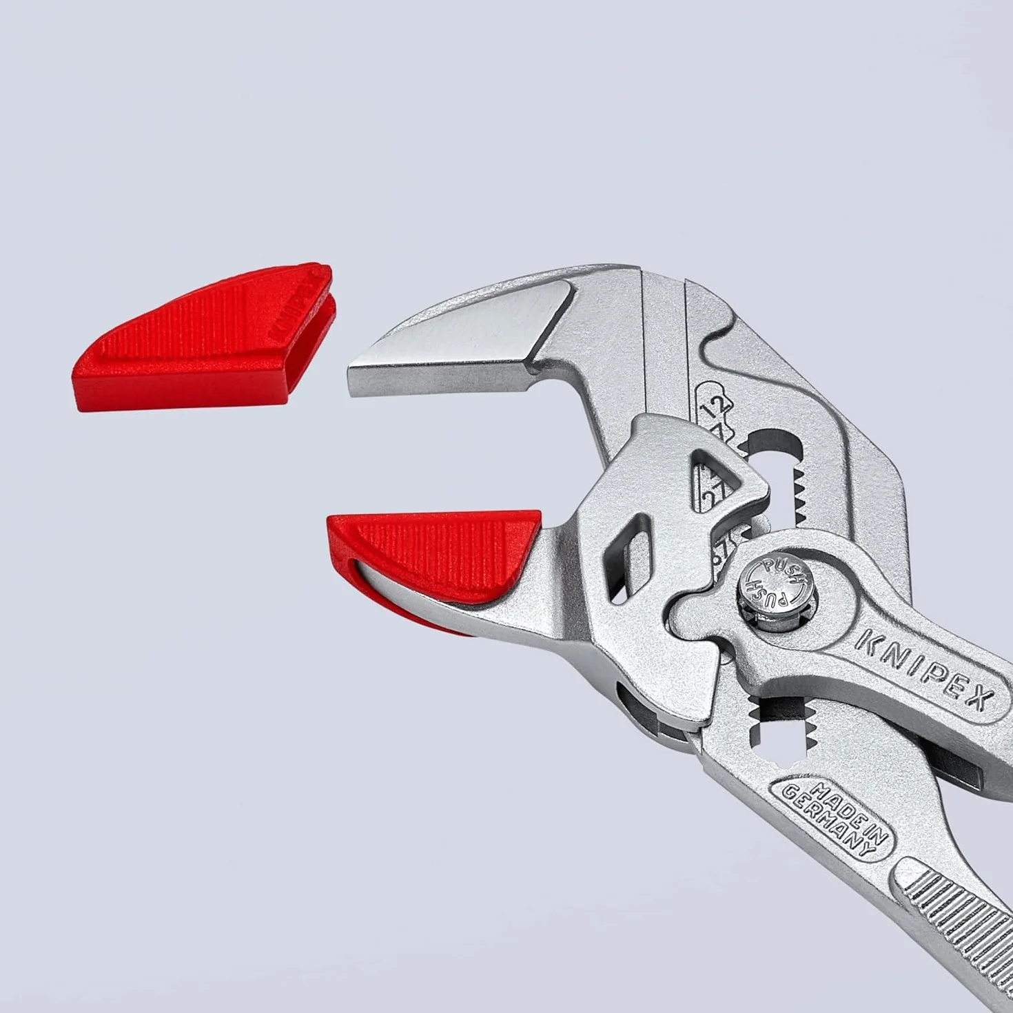 KNIPEX Trzy pary nakładek ochronnych z tworzywa sztucznego na szczęki 86 09 250 V01