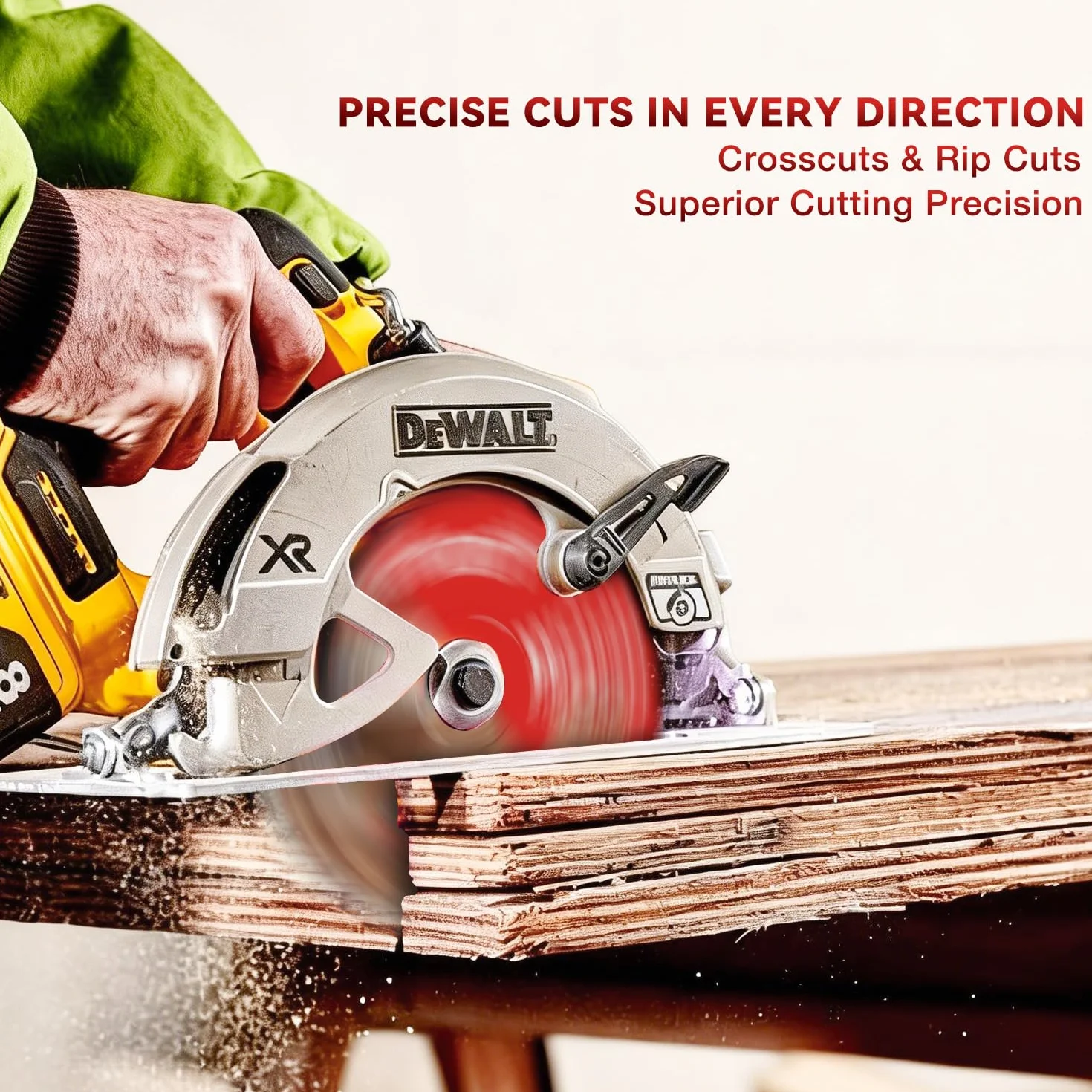 Brzeszczot do piły tarczowej 254 x 30 mm 80 zębów do drewna kompatybilny z Dewalt Makita Bosch Einhell