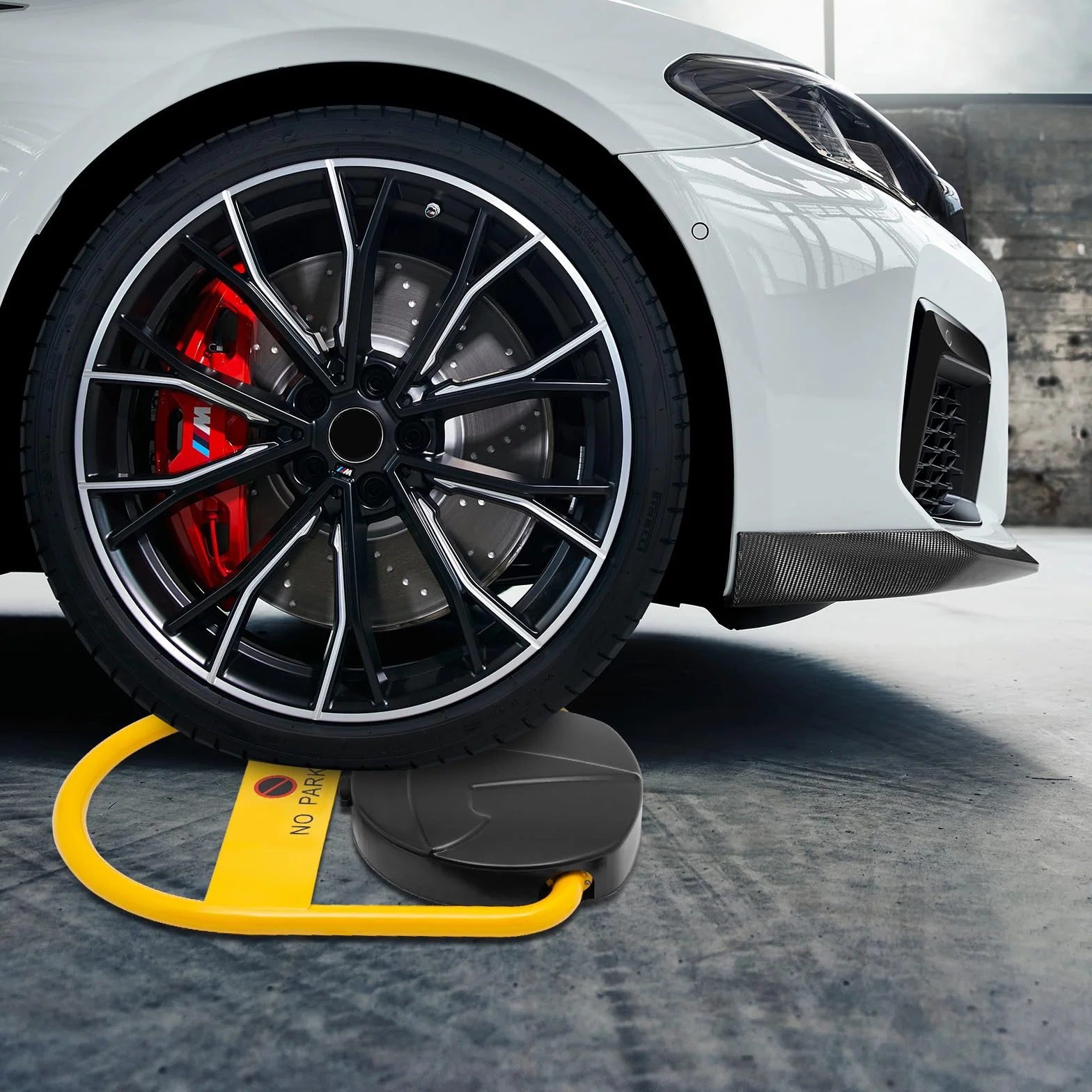 Elektryczna blokada parkingu automatyczna z pilotem zdalnego sterowania do garażu