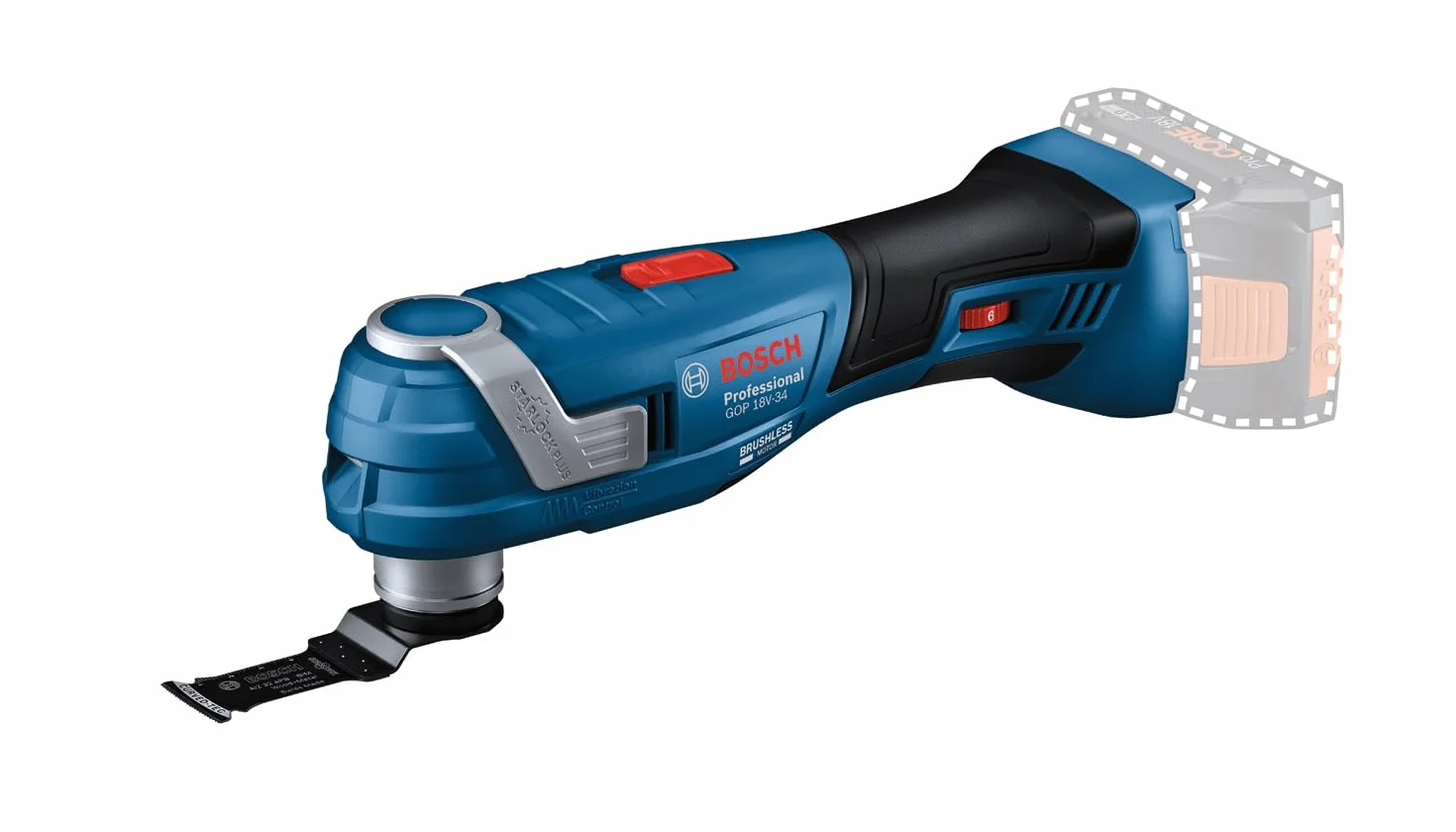 Bosch Professional System akumulatorowy 18V GOP 18V-34