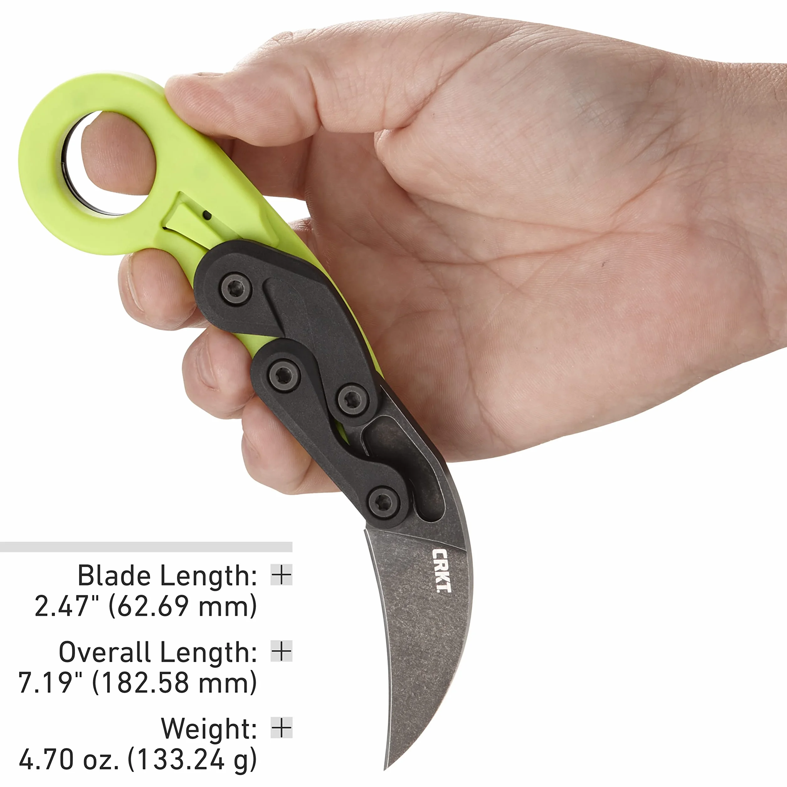 CRKT Provoke Zap scyzoryk 18,3 cm stal Grivory 4116