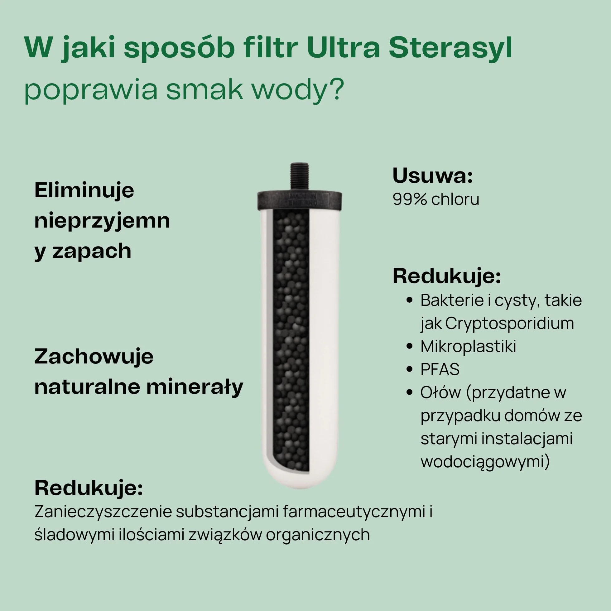 British Berkefeld 7" Ultra Sterasyl Ceramic Gravity Filter Cartridge