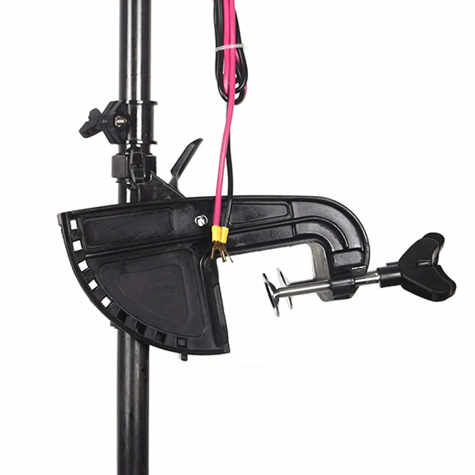 Elektryczny silnik zaburtowy 80LBS – silnik elektryczny zaburtowy 1,2 HP Boot Trolling silnik do łodzi 0,8 kW, silnik szczotkowy do nadmuchiwanej łodzi rybackiej 12 V