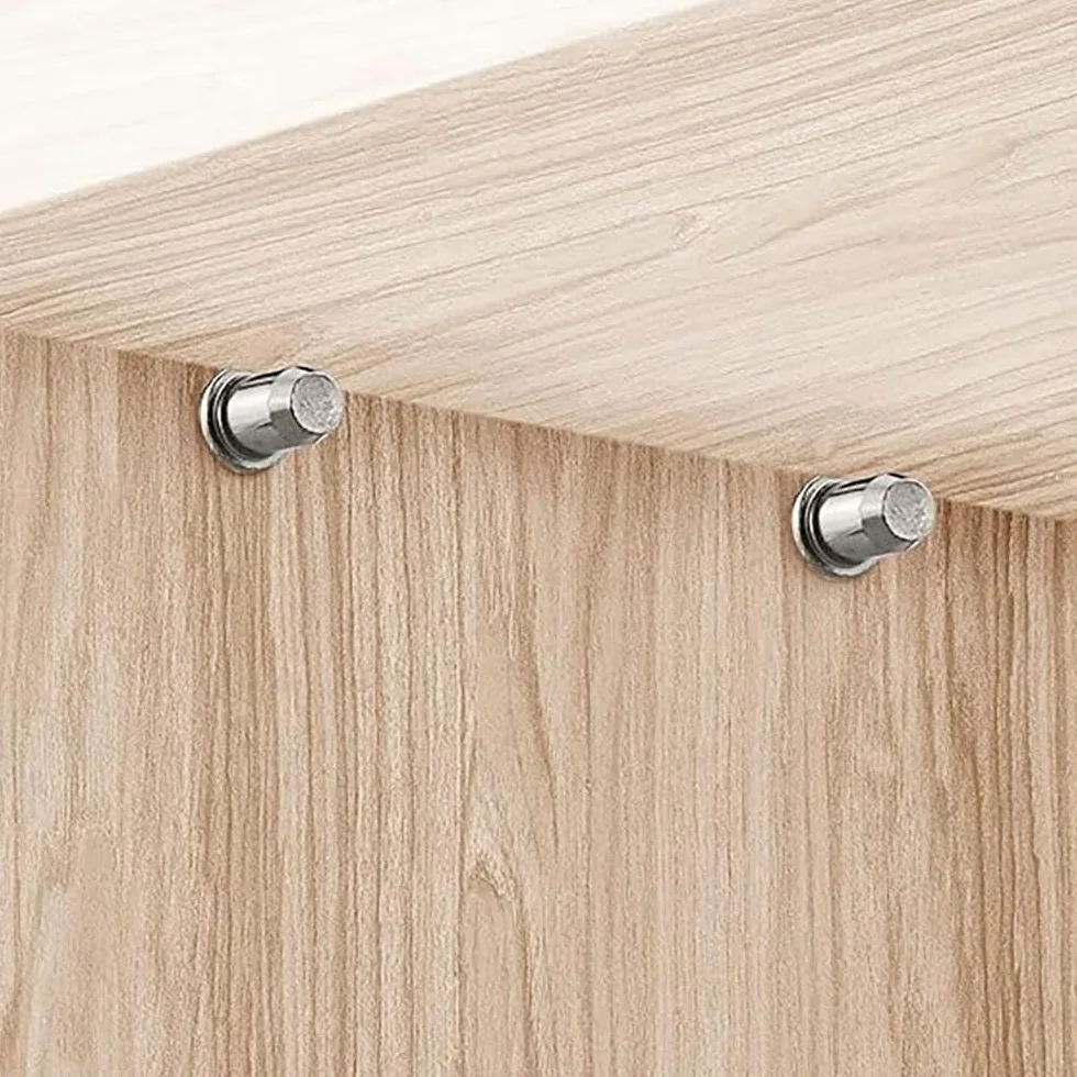 Kołki półkowe metalowe 5 x 15 mm 30 sztuk do regałów szafek kuchennych