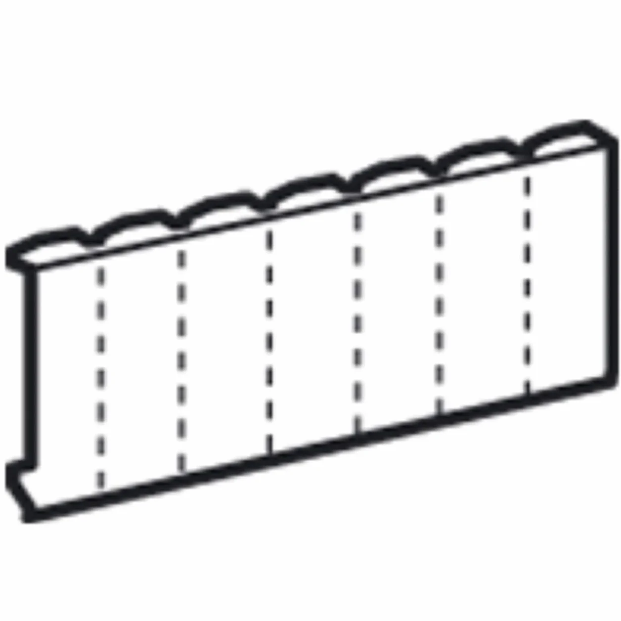 Legrand paski 18 MODULE BIAŁY