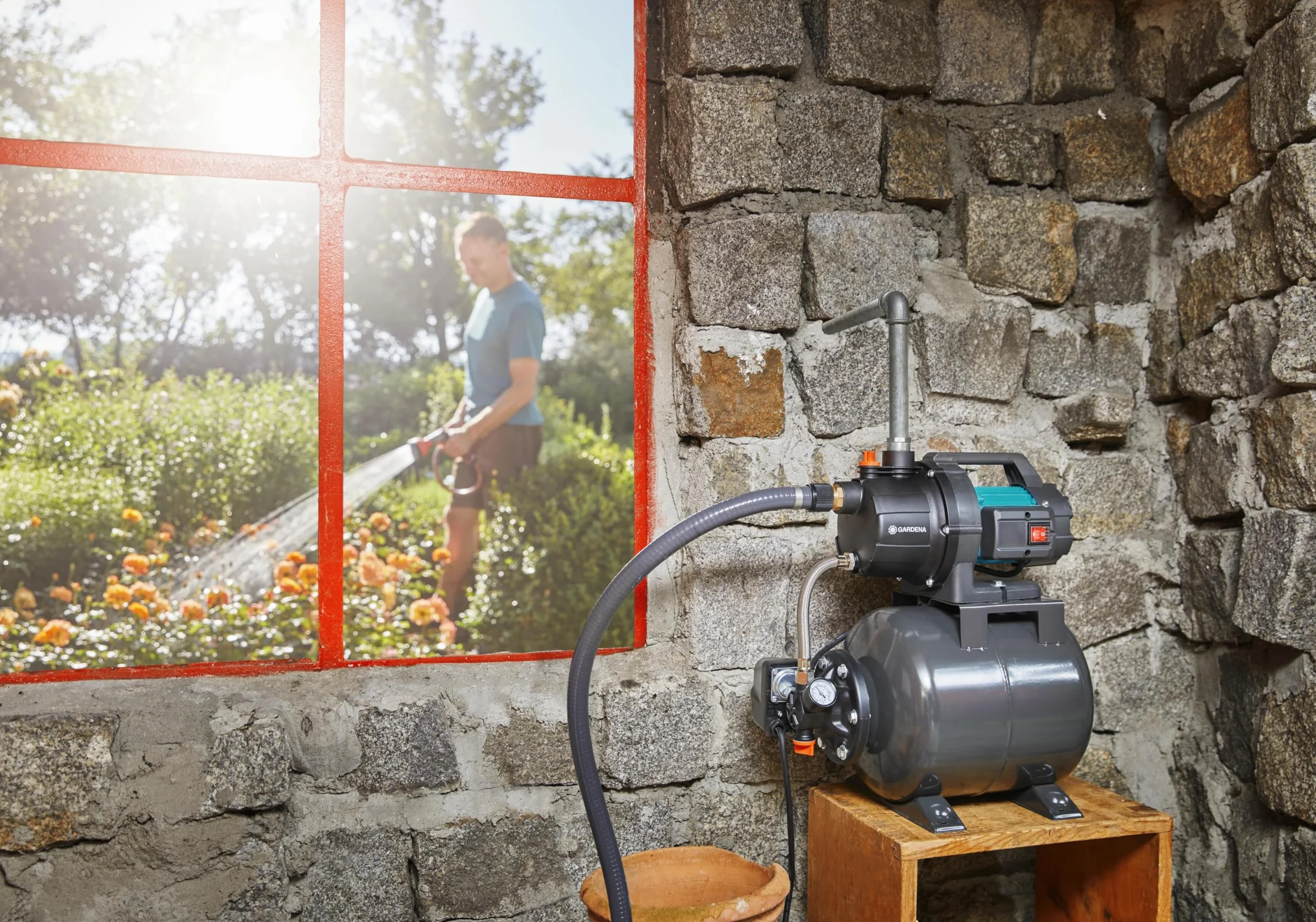 Gardena Pompa Wodociąg domowy 3700/4 800 W 19 l