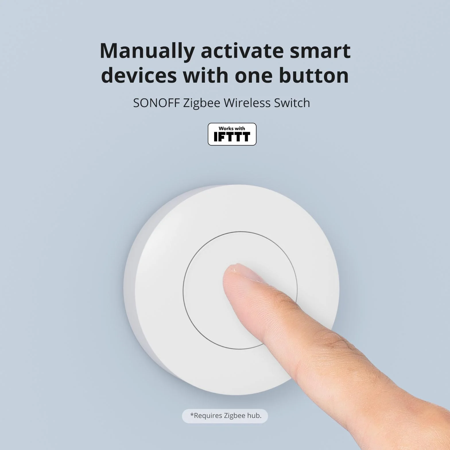 SONOFF SNZB-01P Zigbee Mini inteligentny przełącznik dotykowy 2 szt. 3-drożny przycisk sterowania do inteligentnego domu