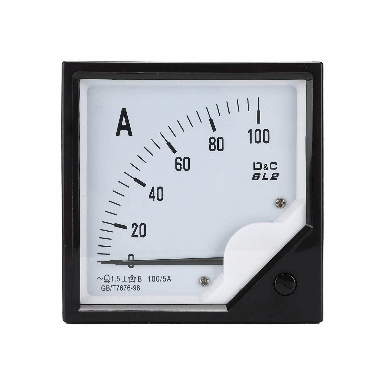 Amperomierz Analogowy DC AC 100A/5A Wyświetlacz Trendu 6 L2