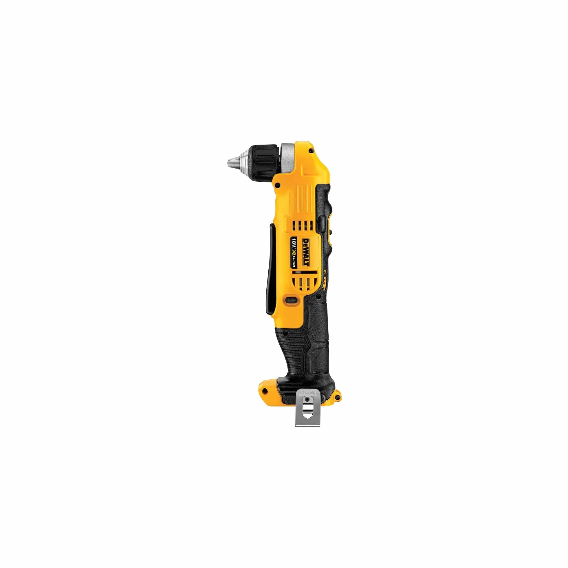 DEWALT Taladro angular XR 18V 10mm 33Nm bez ładowarki/akumulatora