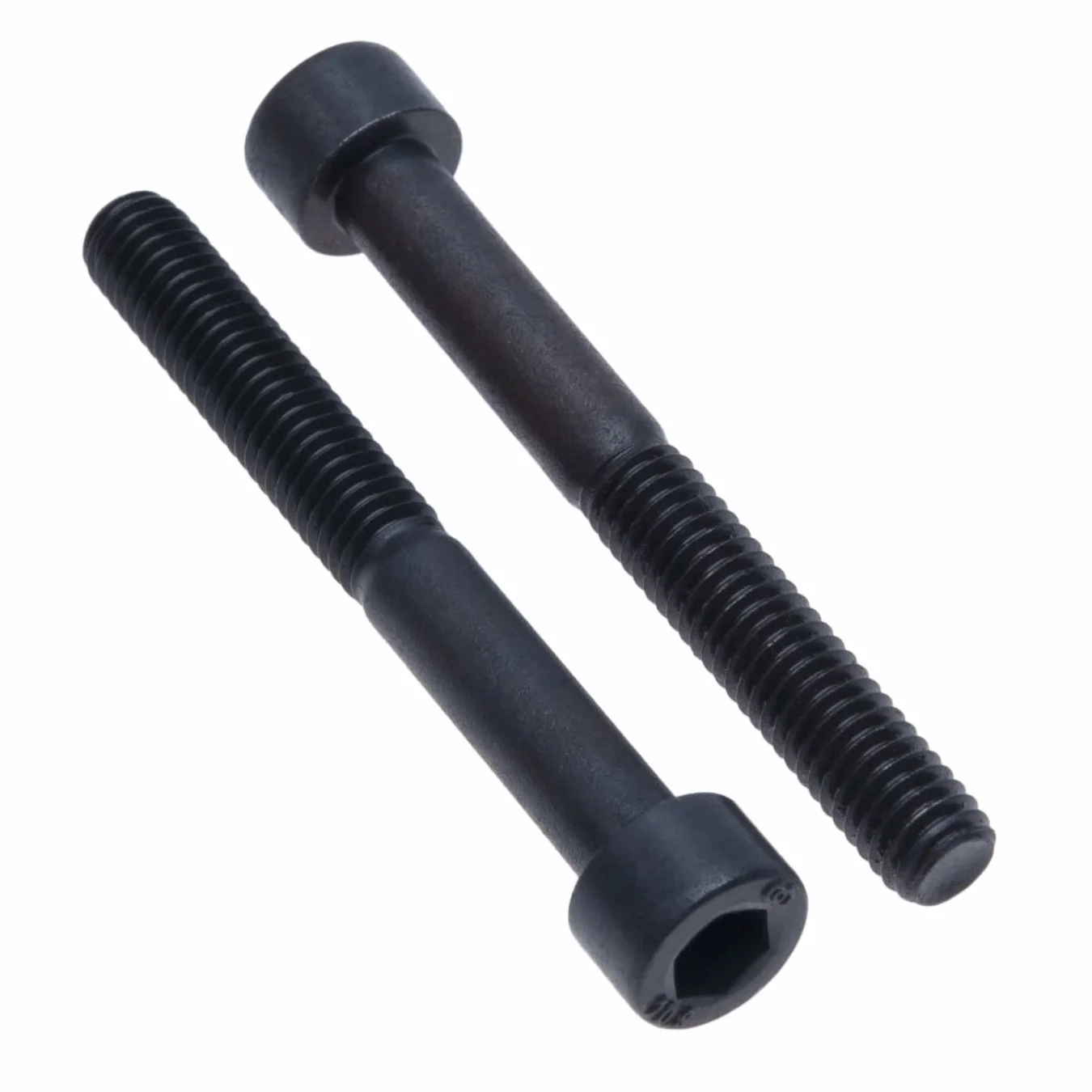 Cylinder Hex Sruby z łbem Walcowym M10x50 (Opakowanie Zawiera 2 sztuk) Gatunek Stali 10.9 Gniazdko Klucz Imbusowy Wkręt Łączniki Gwintowe Heavy Duty Certyfikowany Standard DIN912 Czarny (10mm x 50mm)