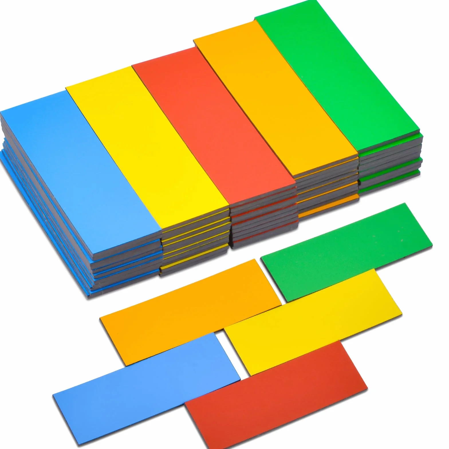 Paski magnetyczne do pisania 60x20x1,5 mm, magnetyczne naklejki zmywalne taśmy na lodówkę