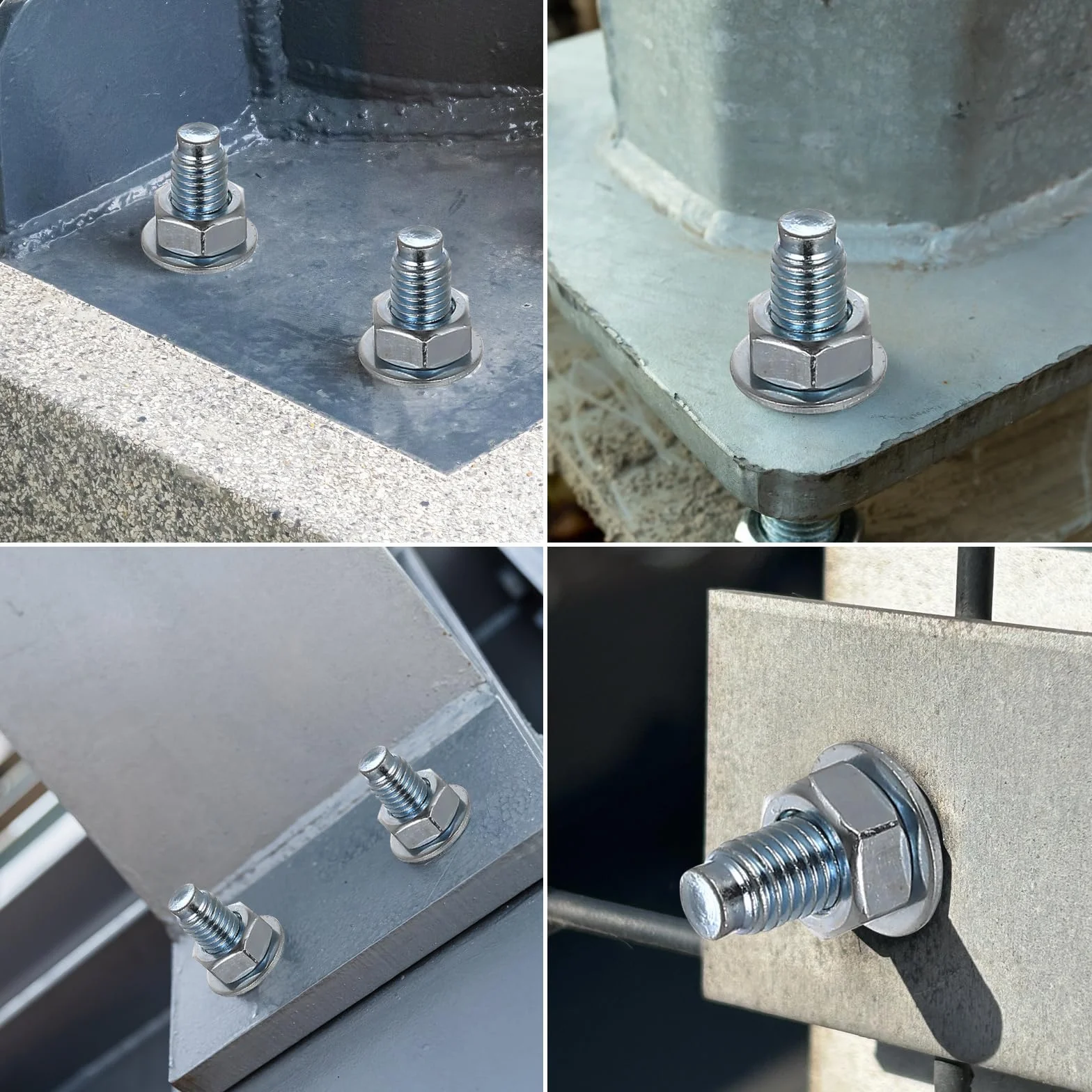 Śruby kotwiące M12 x 120 mm ocynkowane do betonu
