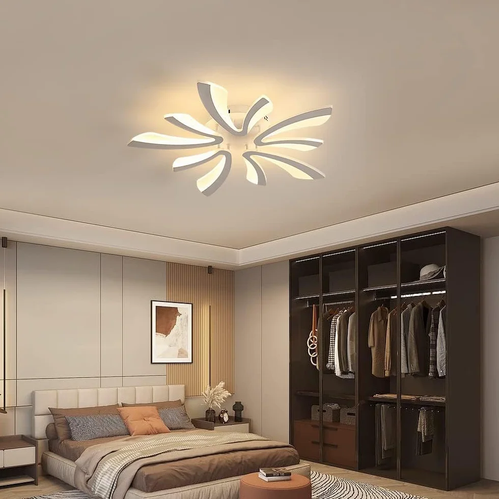 Comely Ściemnialna Lampa Sufitowa LED 48W 5400LM 3000K-6500K Φ71cm Akrylowa