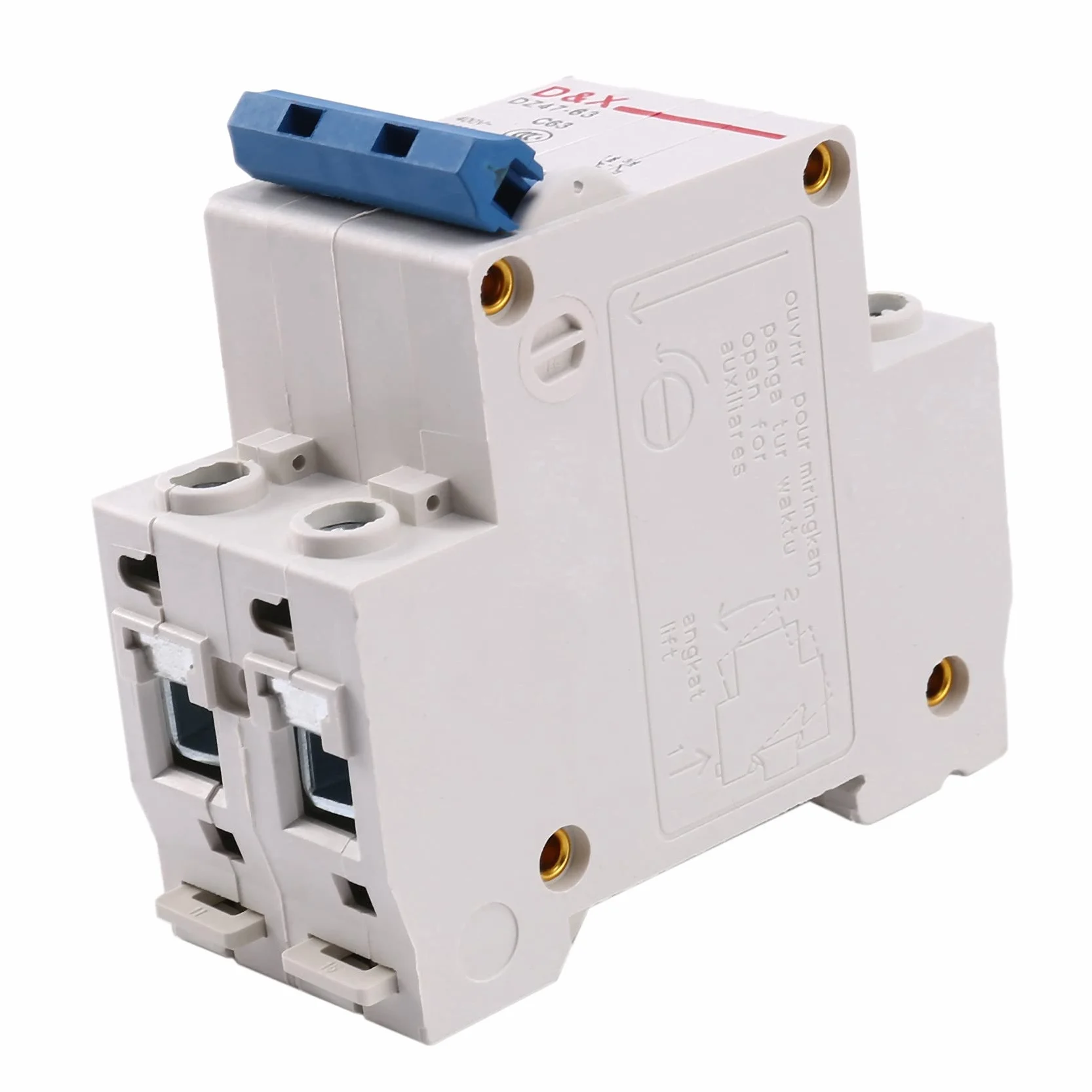 2X Solar DC Circuit Wyłącznik PV 2P 63A AC400V MCB