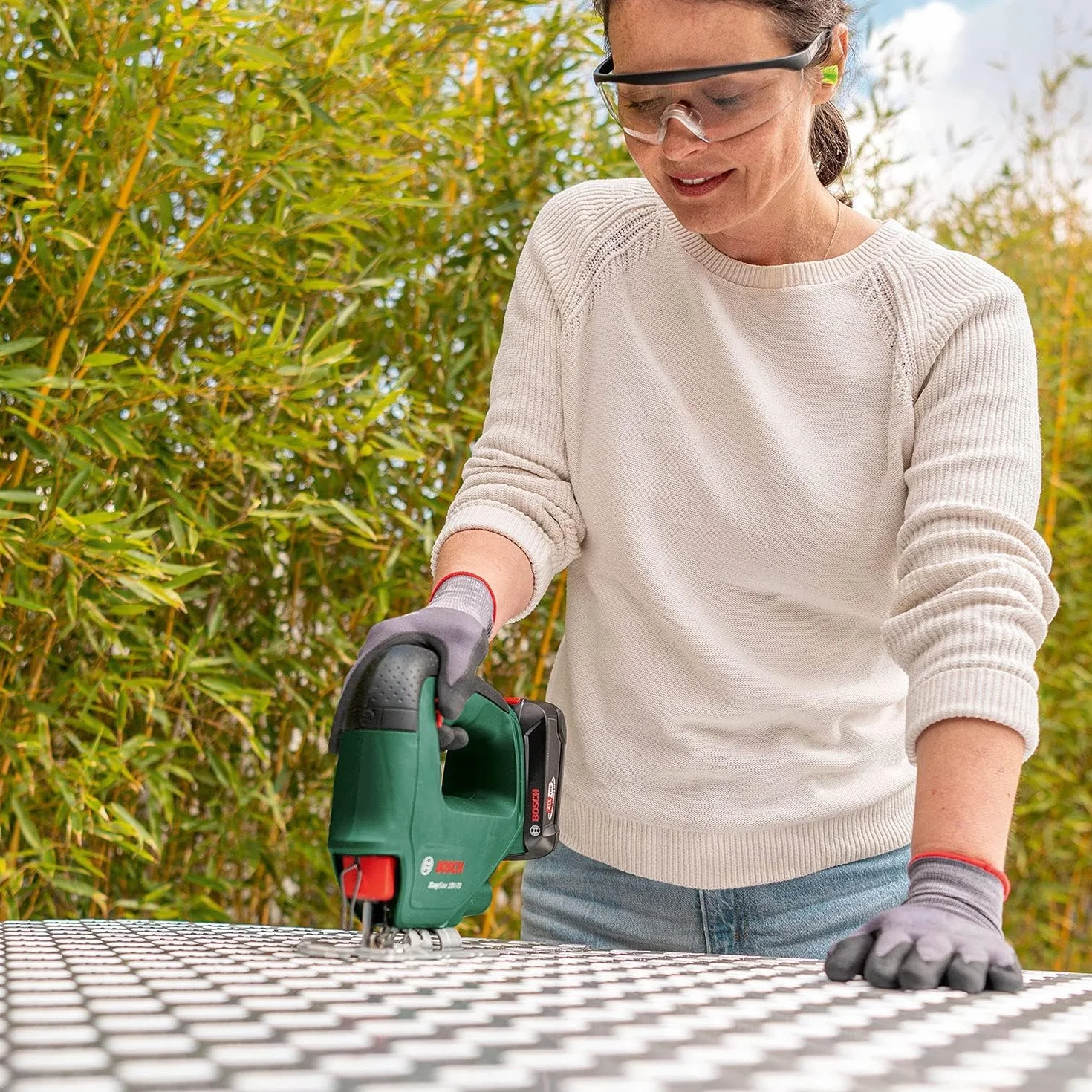 Bosch Wyrzynarka akumulatorowa UniversalSaw 18V-100 18V system bez akumulatora Zielona