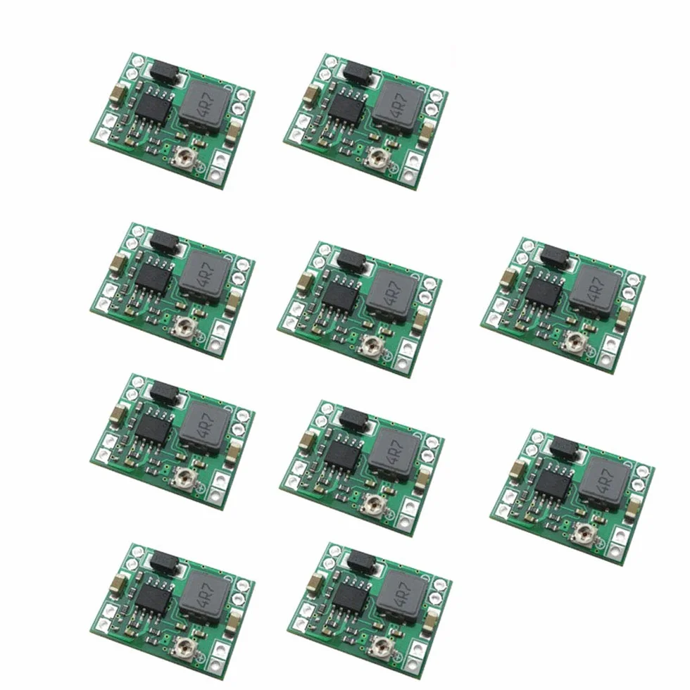 DollaTek MP1584EN DC-DC 3A Step-Down Adjustable Module Buck Converter 24V do 12V 9V 5V 3V