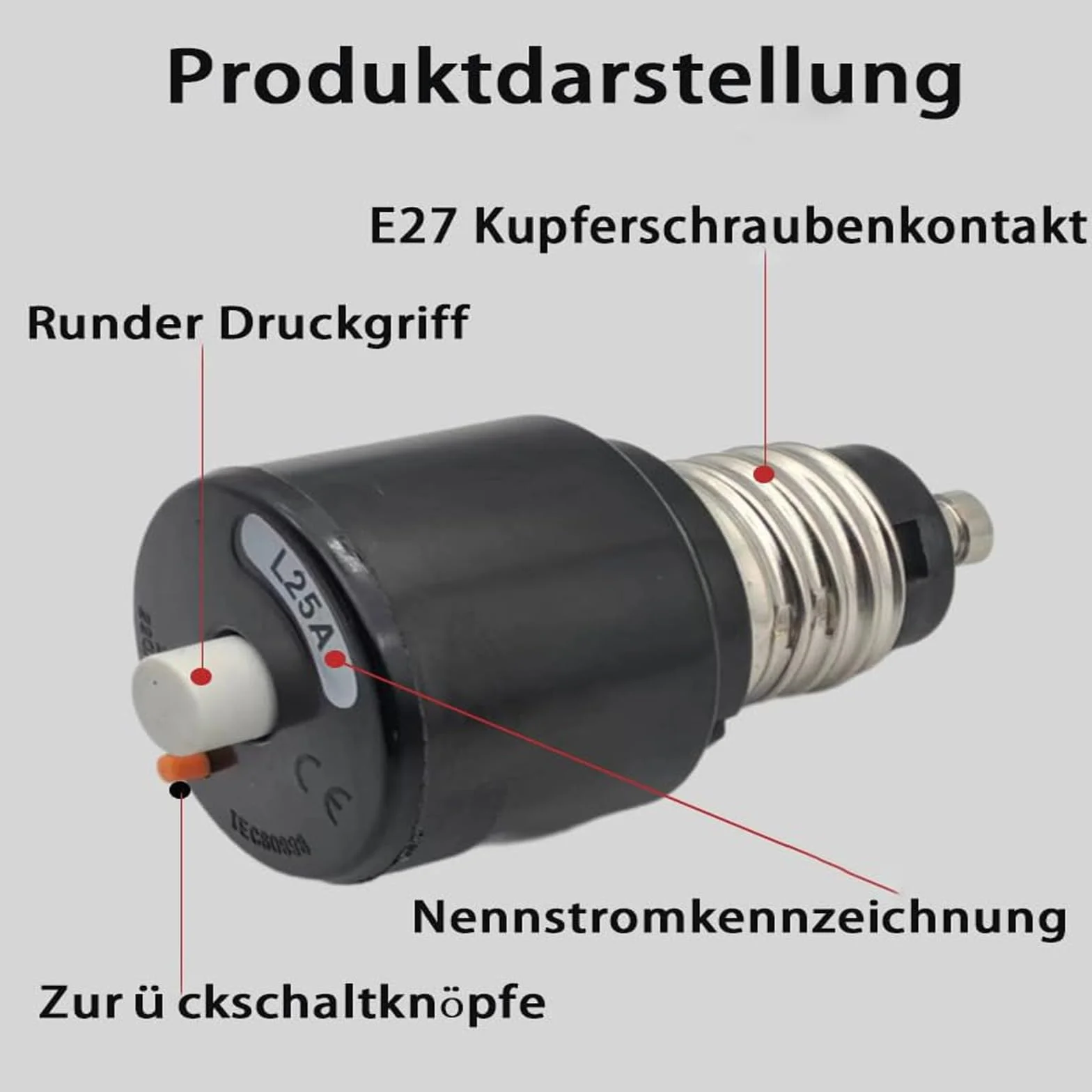 Automaty bezpiecznikowe śrubowe 16A E27 charakterystyka L 230/400~240/415V 2 sztuki