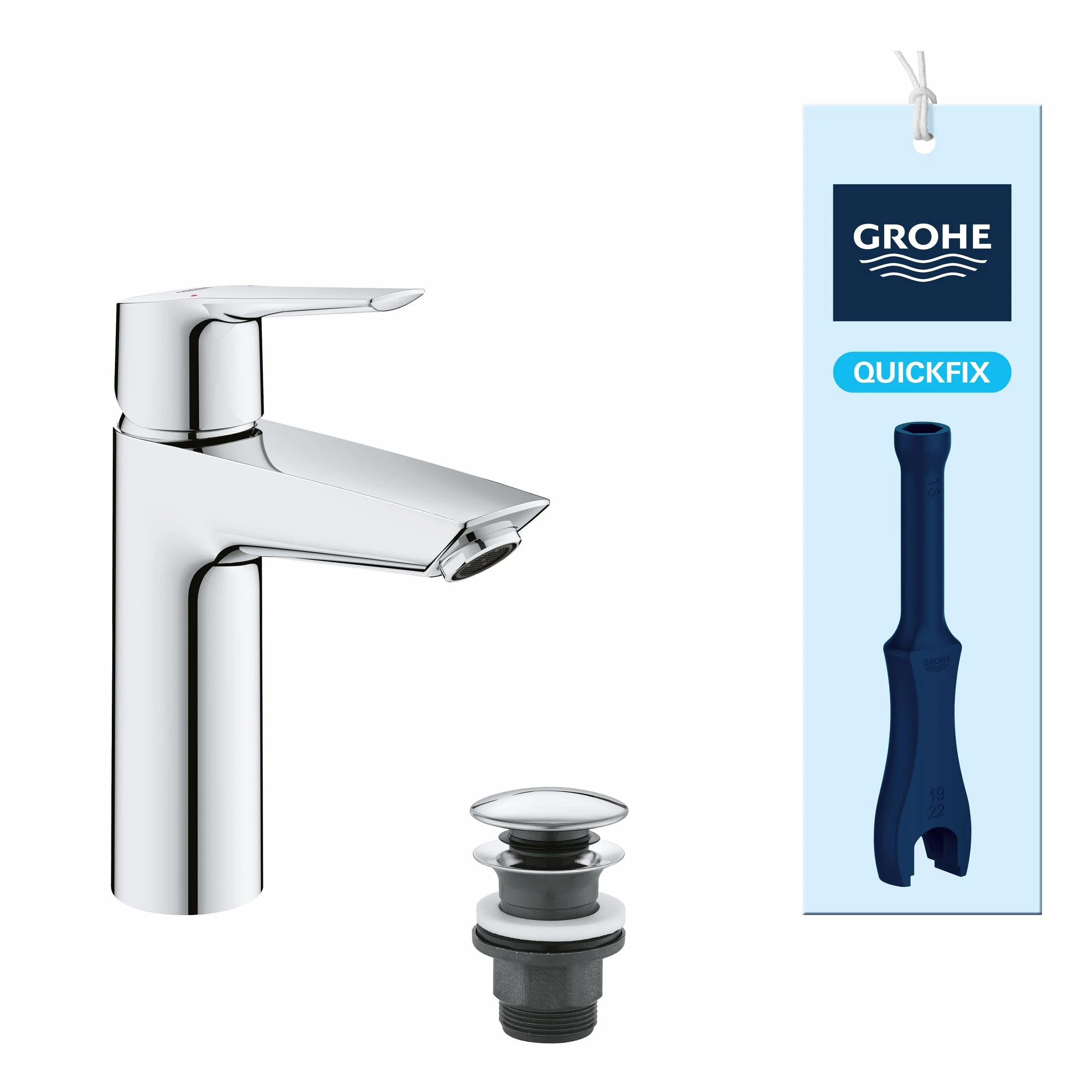 Grohe Start 2021 Bateria Szary 35.2 x 17.5 x 6.9 cm 1.8 kg