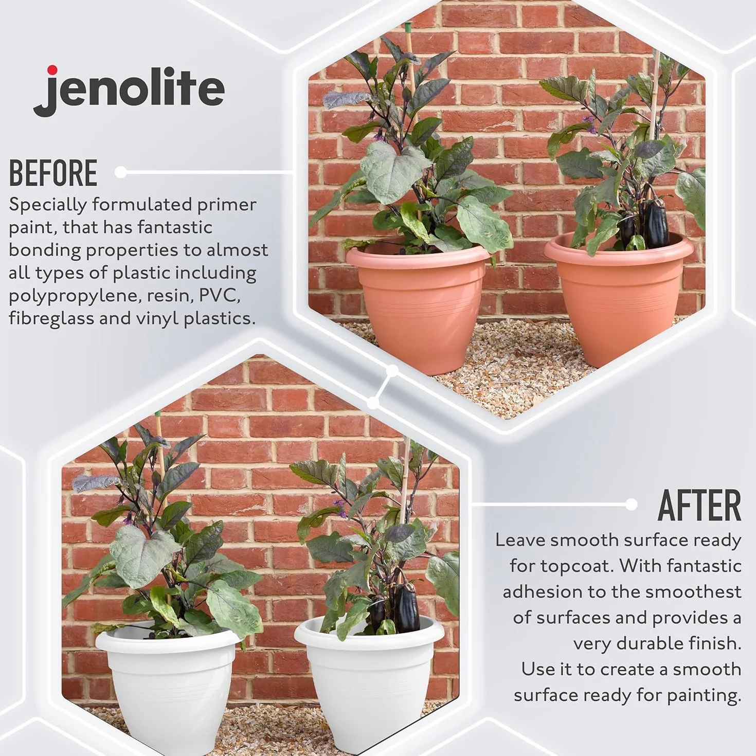 JENOLITE Podkład w sprayu do tworzyw sztucznych SZARY 400ml