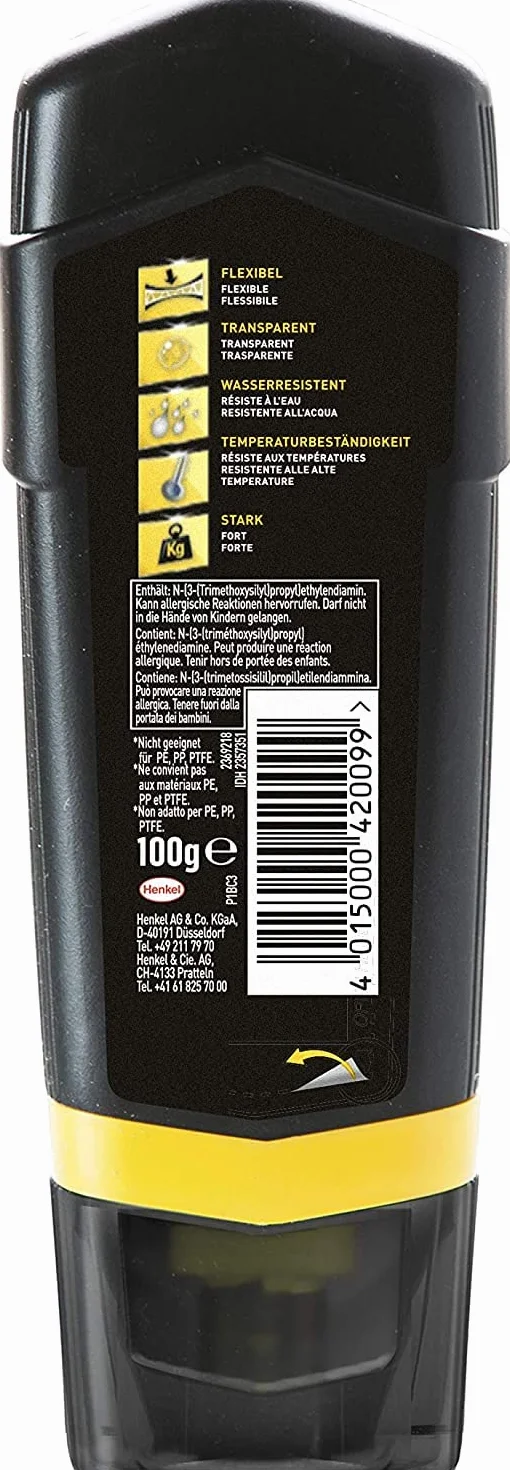 Pattex Repair klej uniwersalny odporny na wysoką temperaturę 2x100 g