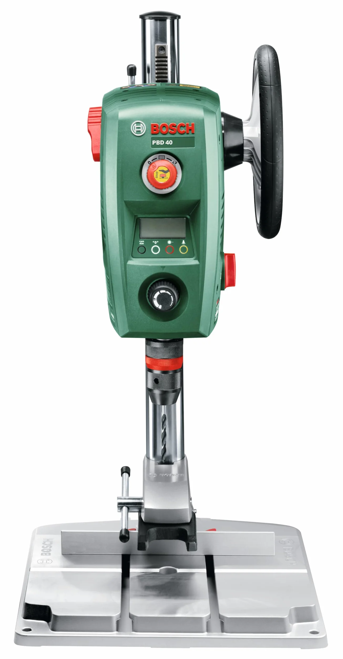Bosch PBD 40 Wiertarka Stołowa 650 mm Zielony Czarny