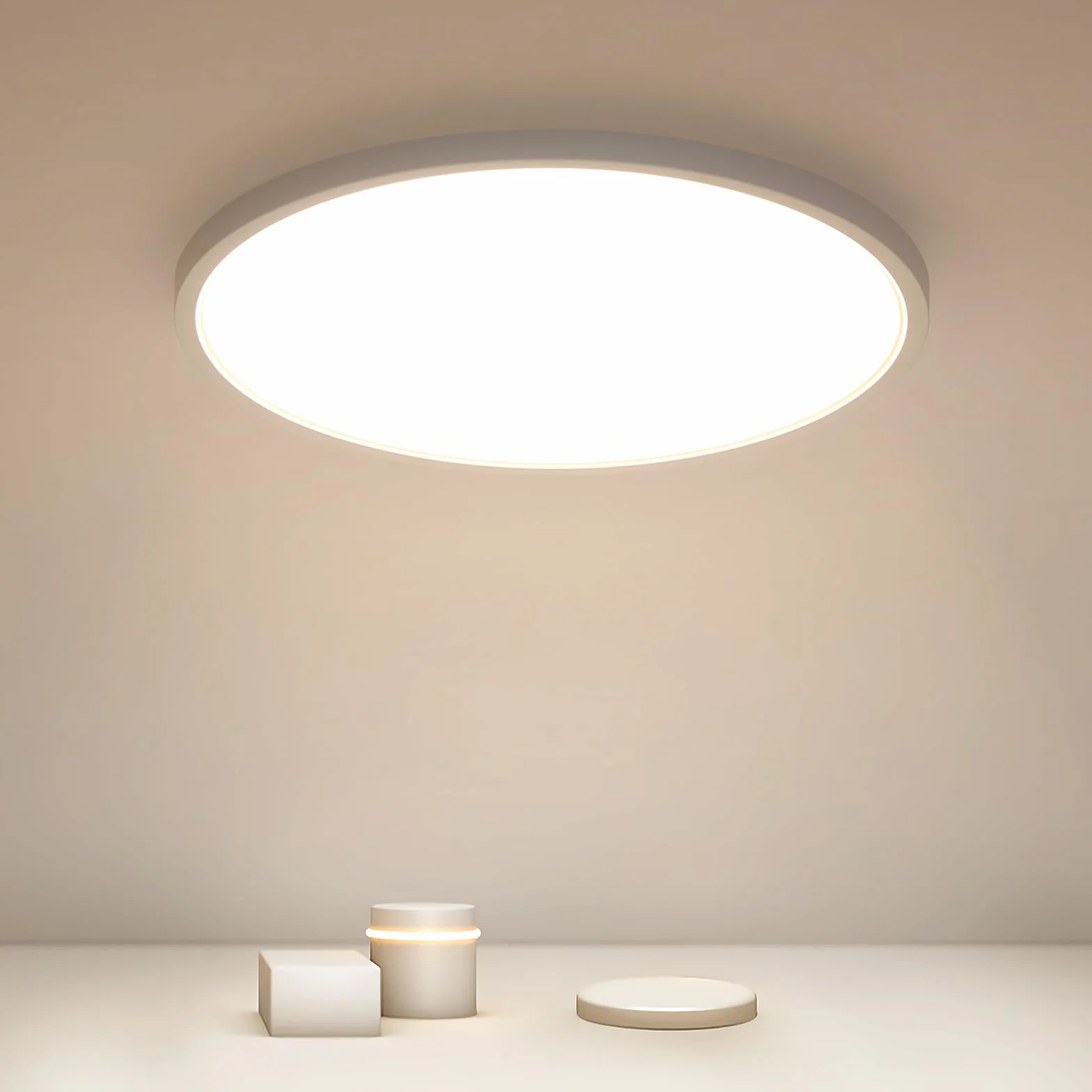 Comely Plafon LED 40cm 36W 3980LM IP44 Lampa Sufitowa 4500K Światło Naturalne