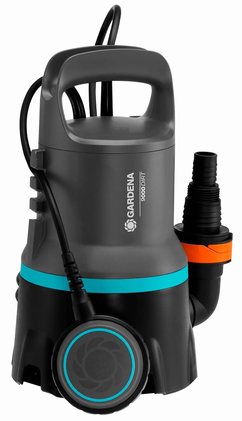 Gardena pompa zanurzeniowa 9000 l/h 300 W 25 mm cząstki brudu automatyczna wyłącznik pływakowy 9040-20