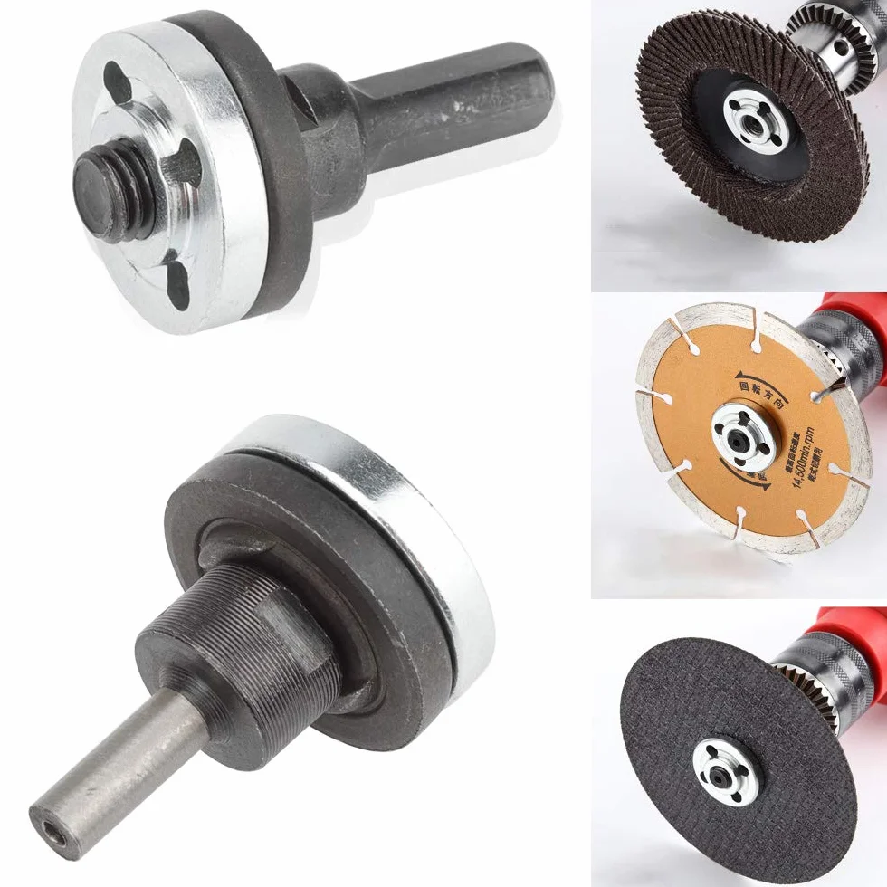Rybtd 9 sztuk Szlifierka Kątowa Części Zamienne Wał Silnika Sprzęgło Korbowód 6mm/10mm Trzpień Adapter Kołnierz Wiertło Klucz Uchwyt do Szlifowania Polerowania