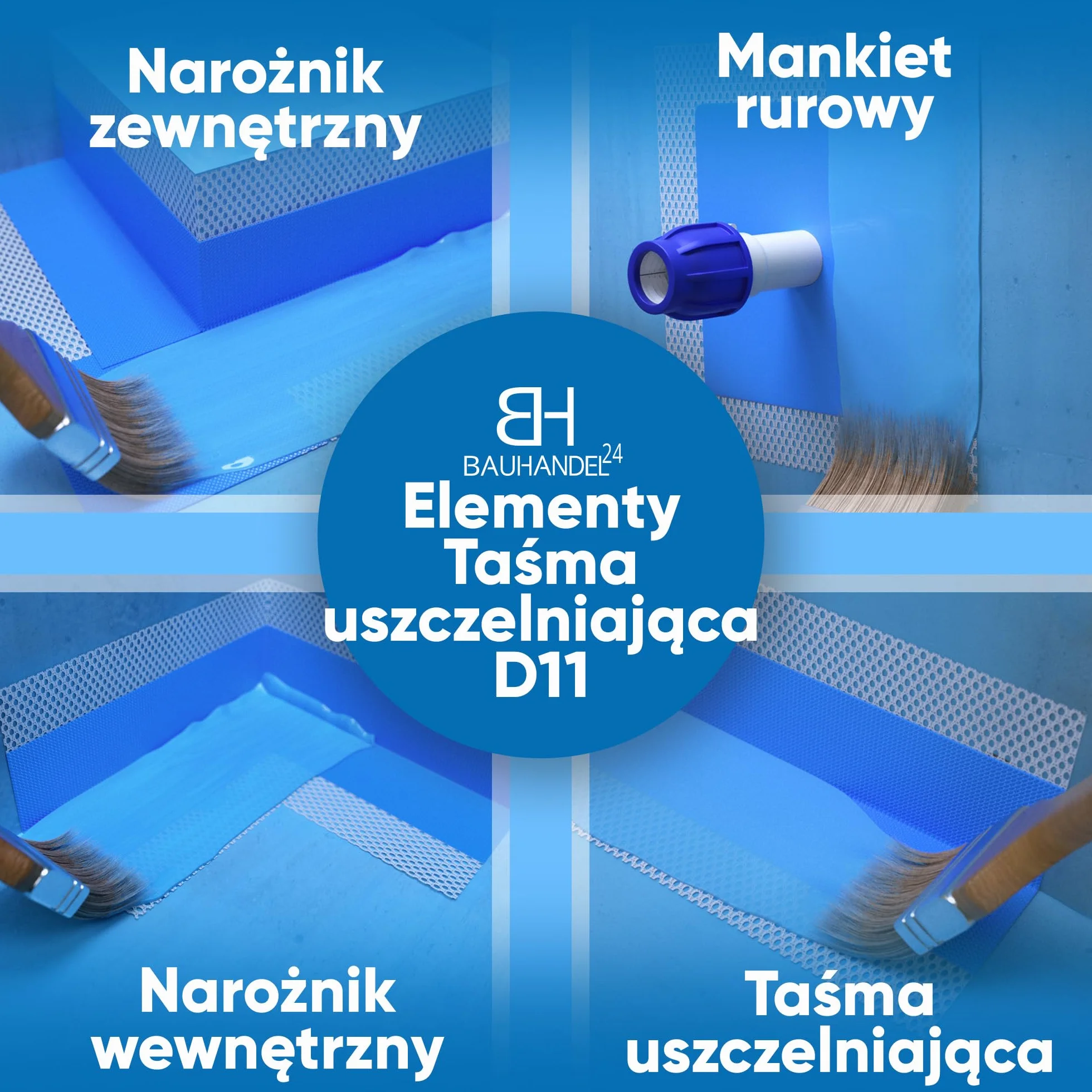 Tasma uszczelniajaca mankiet D11 uszczelnienie prysznica hydroizolacja lazienka