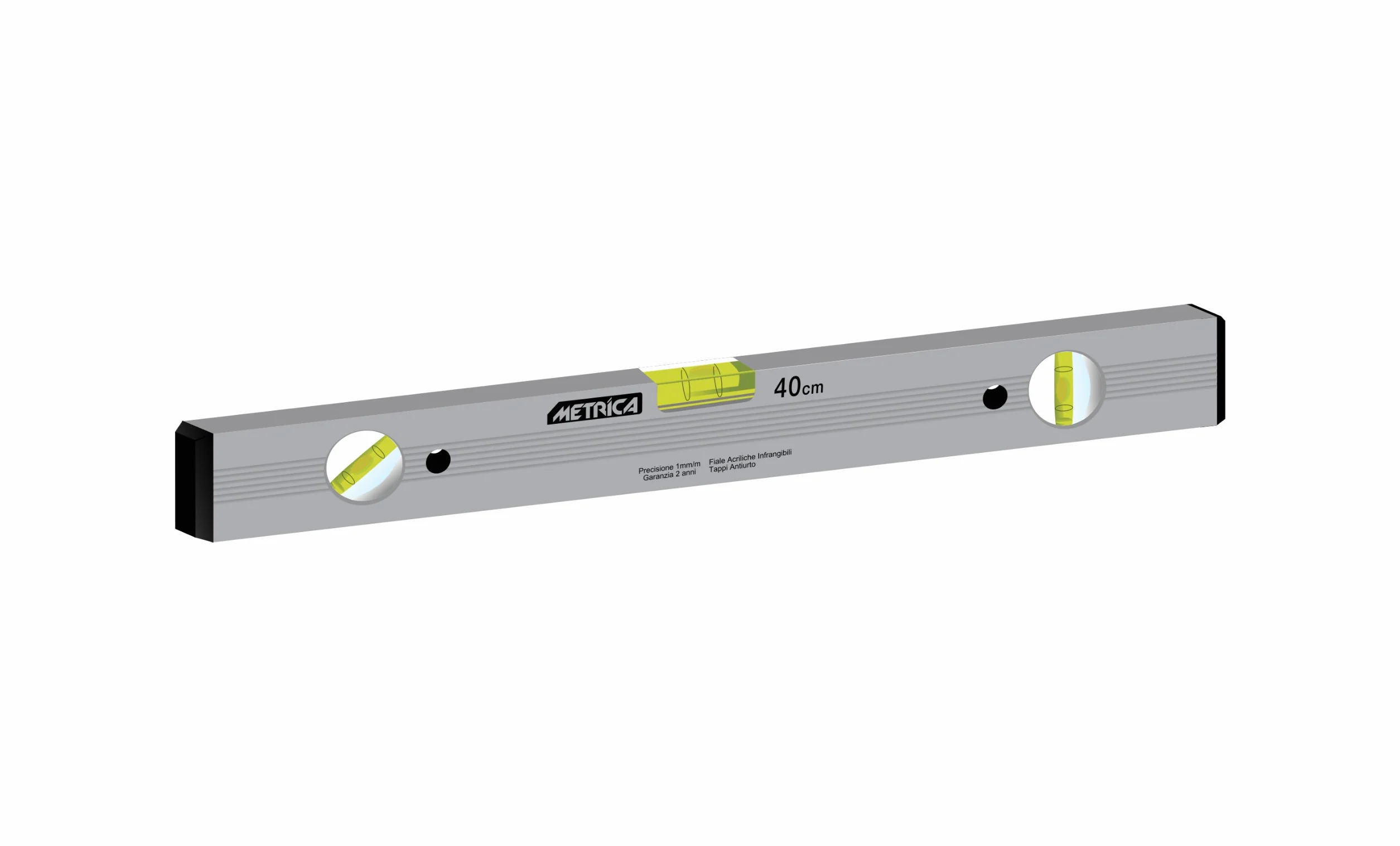 Metrica Poziomica z profilem aluminiowym 3 libelle