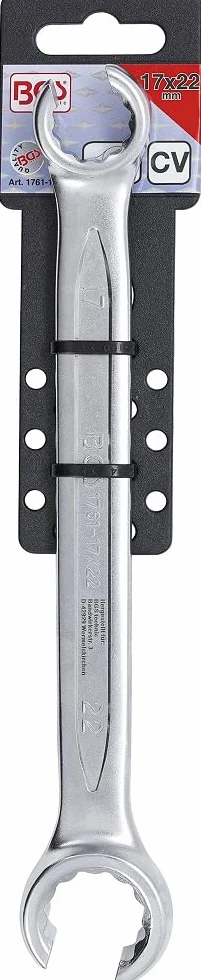 BGS 1761-17x22 Otwarty klucz oczkowy dwustronny 17 x 22 mm
