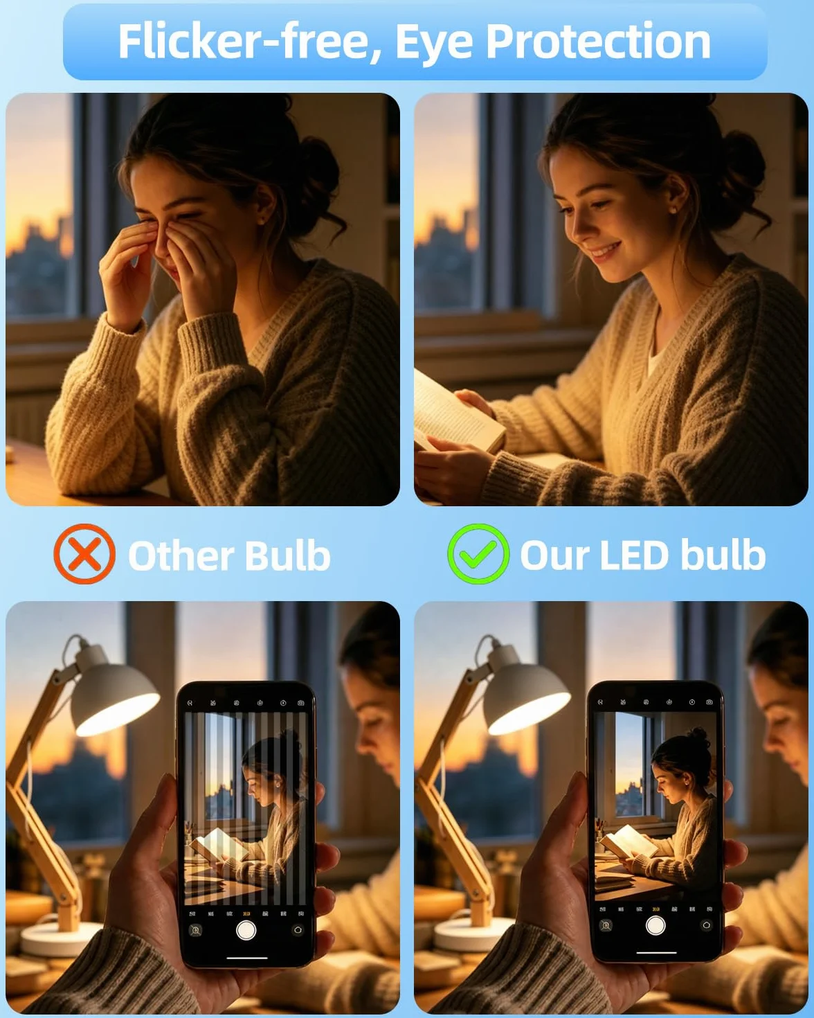 Żarówka LED B15D 4W Ciepła Biała 3000K 230VAC 2szt