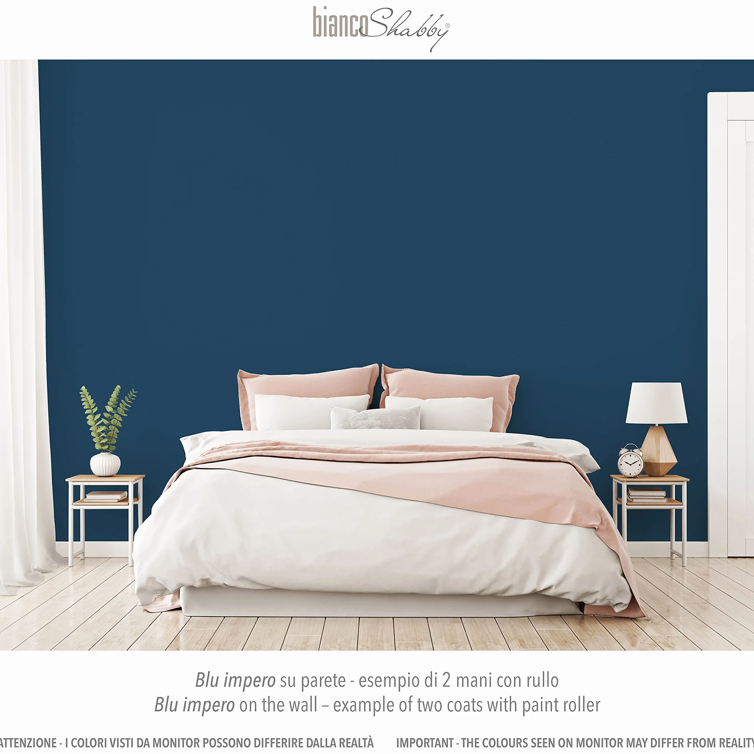 Shabby® Chalk Paint Blu Impero farba kredowa do mebli i ścian efekt vintage 0,5 L