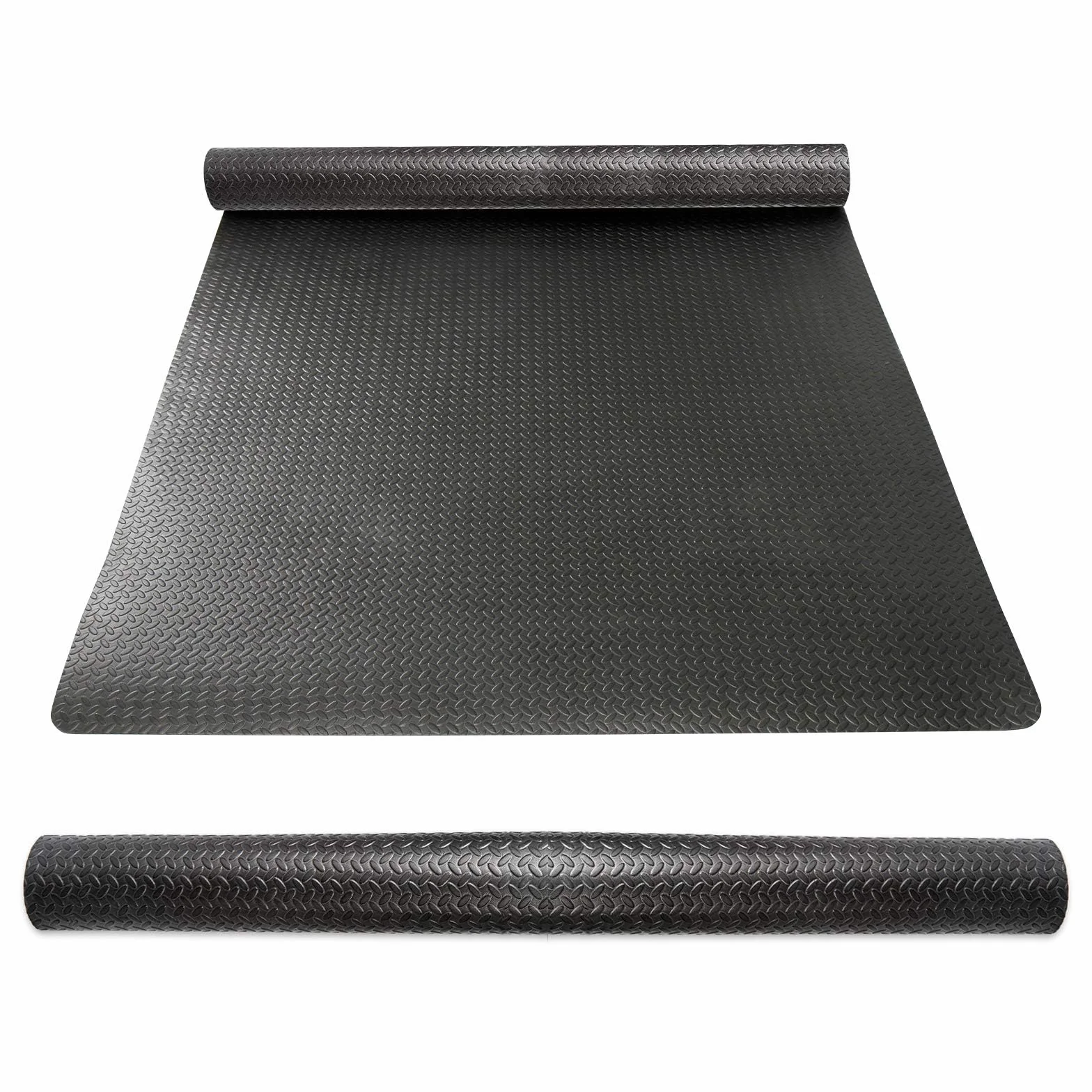 CCLIFE Mata podłogowa, mata podłogowa, sprzęt fitness, mata sportowa, mata ochronna, mata do fitnessu, mata EVA, 237 x 117 x 0,7 cm
