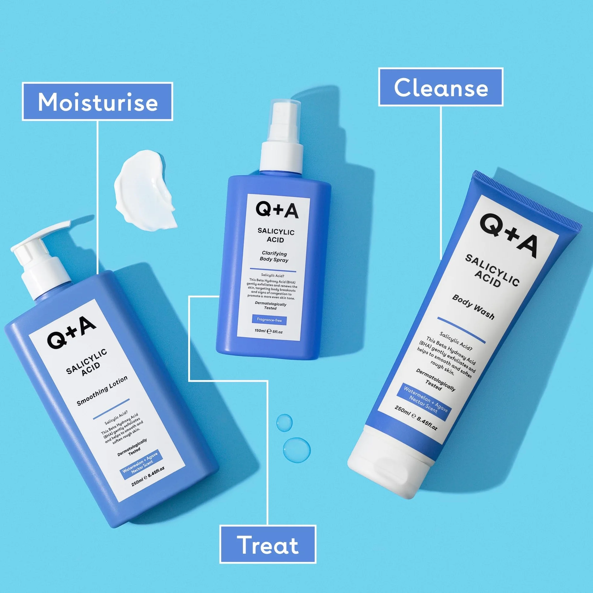 Q+A Salicylic Acid Body Spray
