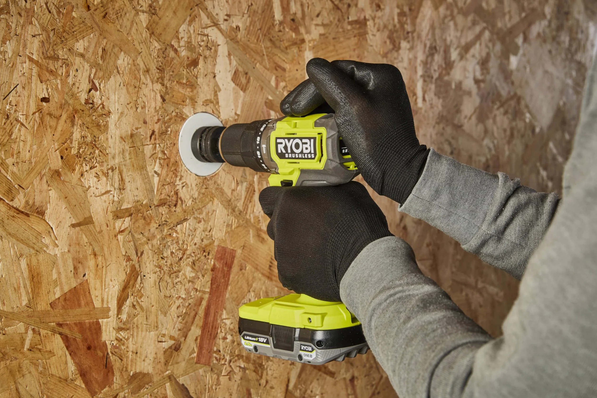 Ryobi Wiertarka udarowa bezszczotkowa 18V ONE+ Kompaktowa RPD18BL-2C20S