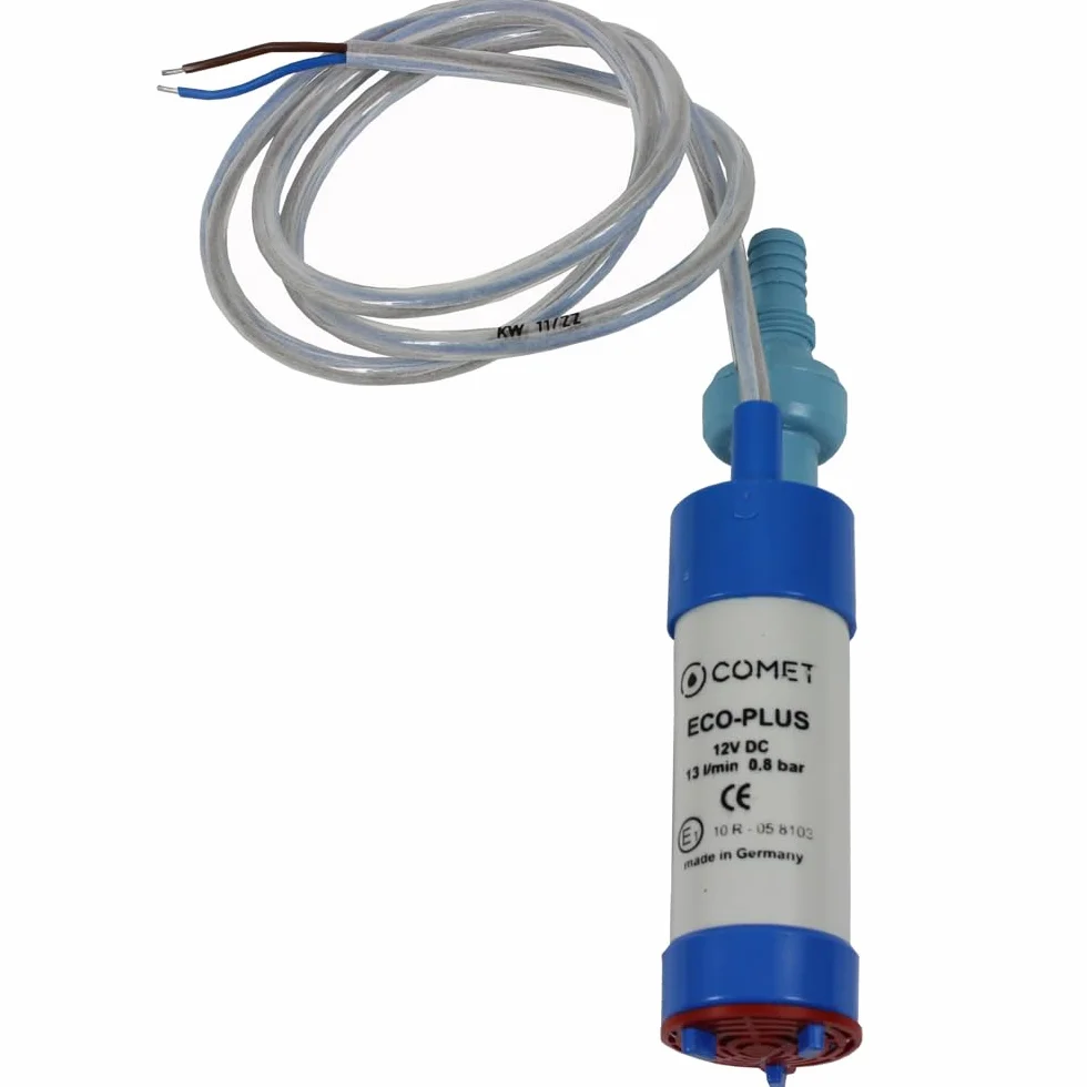 ECO-PLUS pompa głębinowa z zaworem zwrotnym i filtrem 12 V 10 l/min