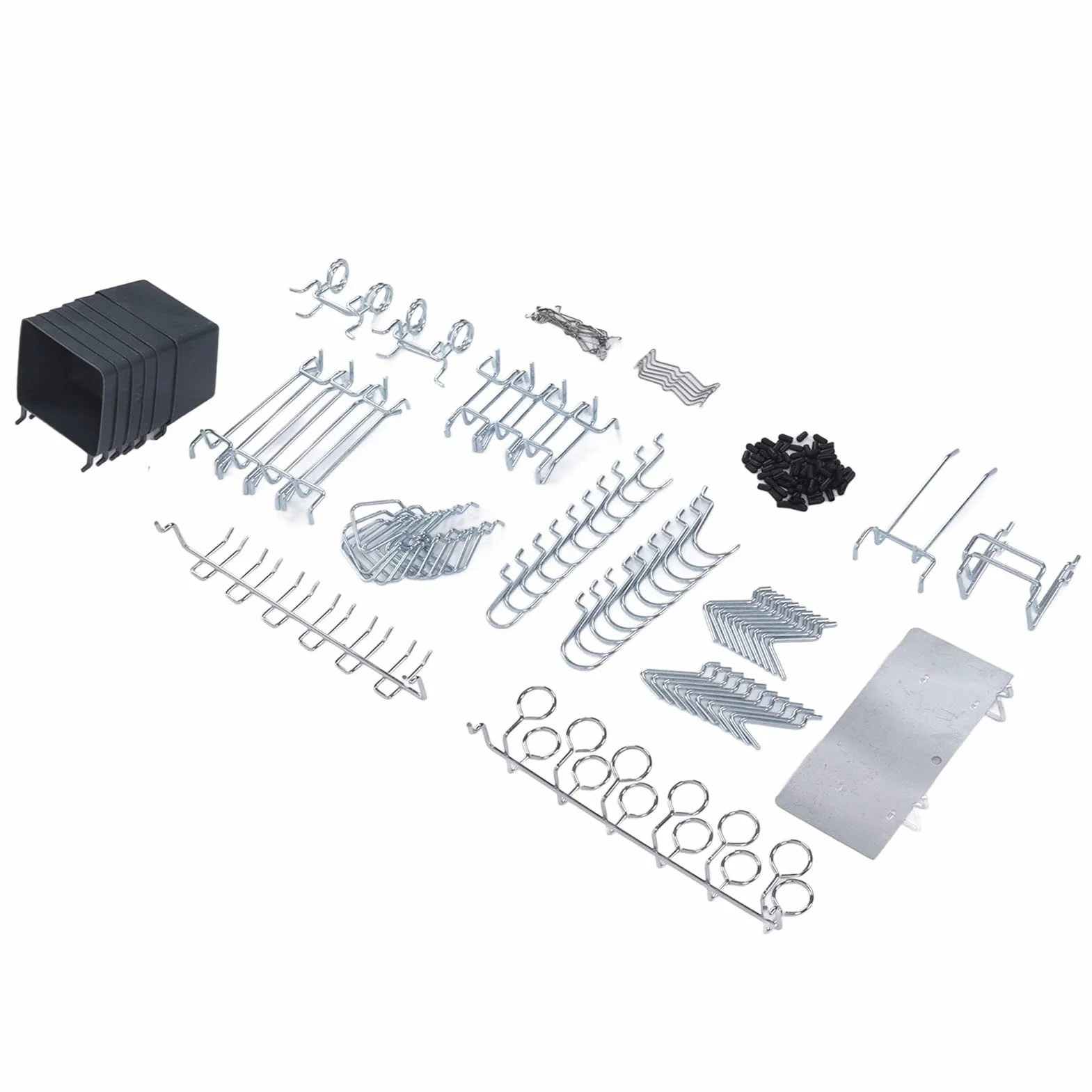140pcs Haczyka Kołowa Asortyment, Metalowe Paznokcie Kołek