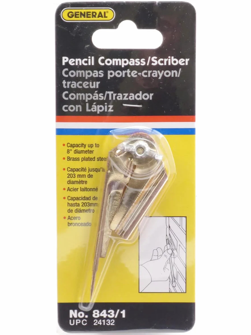 General Tools 843/1 Pencil Compass and Scriber