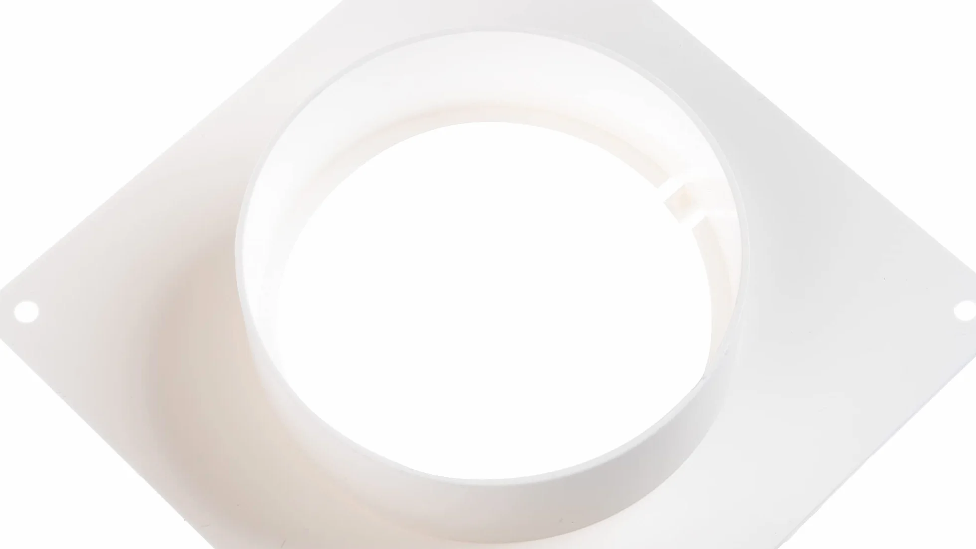 Steinberg14 Kołnierz ścienny 100 mm PVC łącznik rura okrągła wentylacyjna