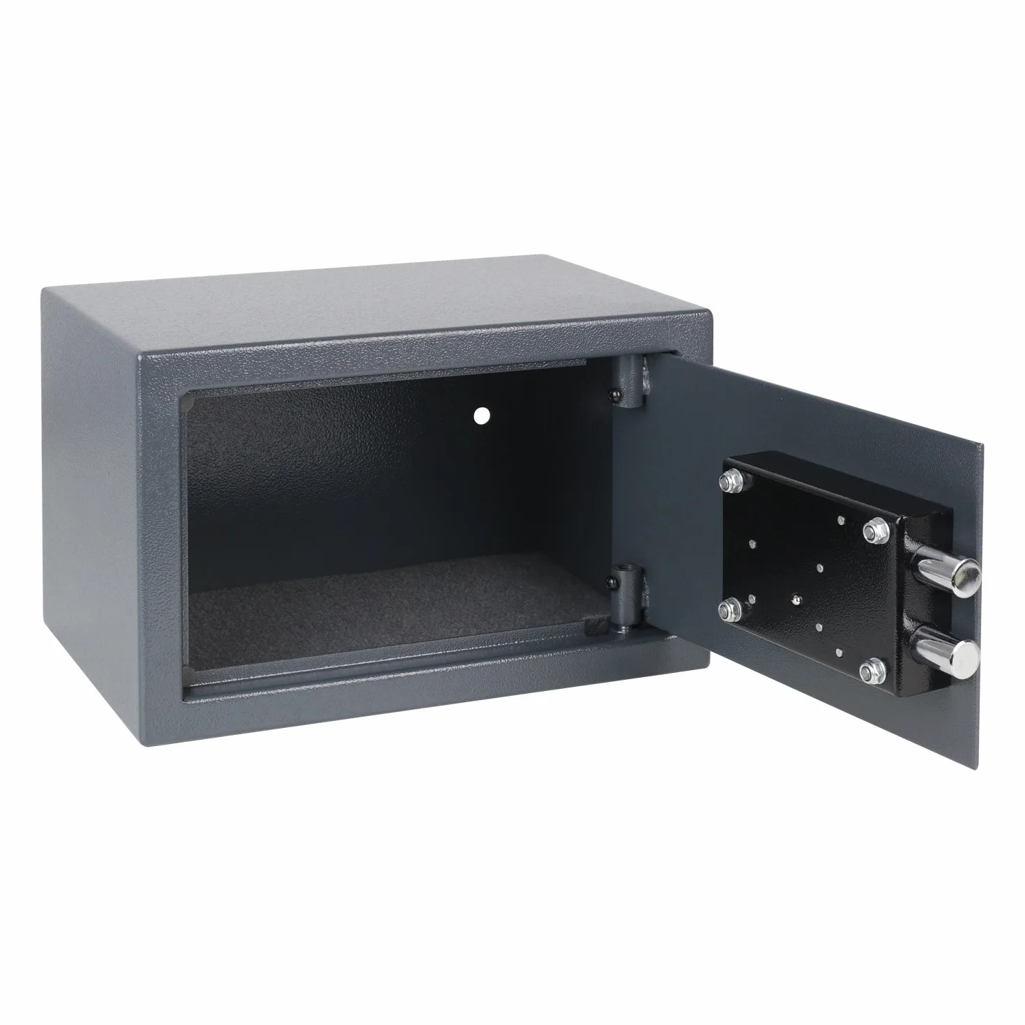 HMF 49200-11 sejf domowy na podwójny zamek, 31 x 20 x 20 cm, antracyt
