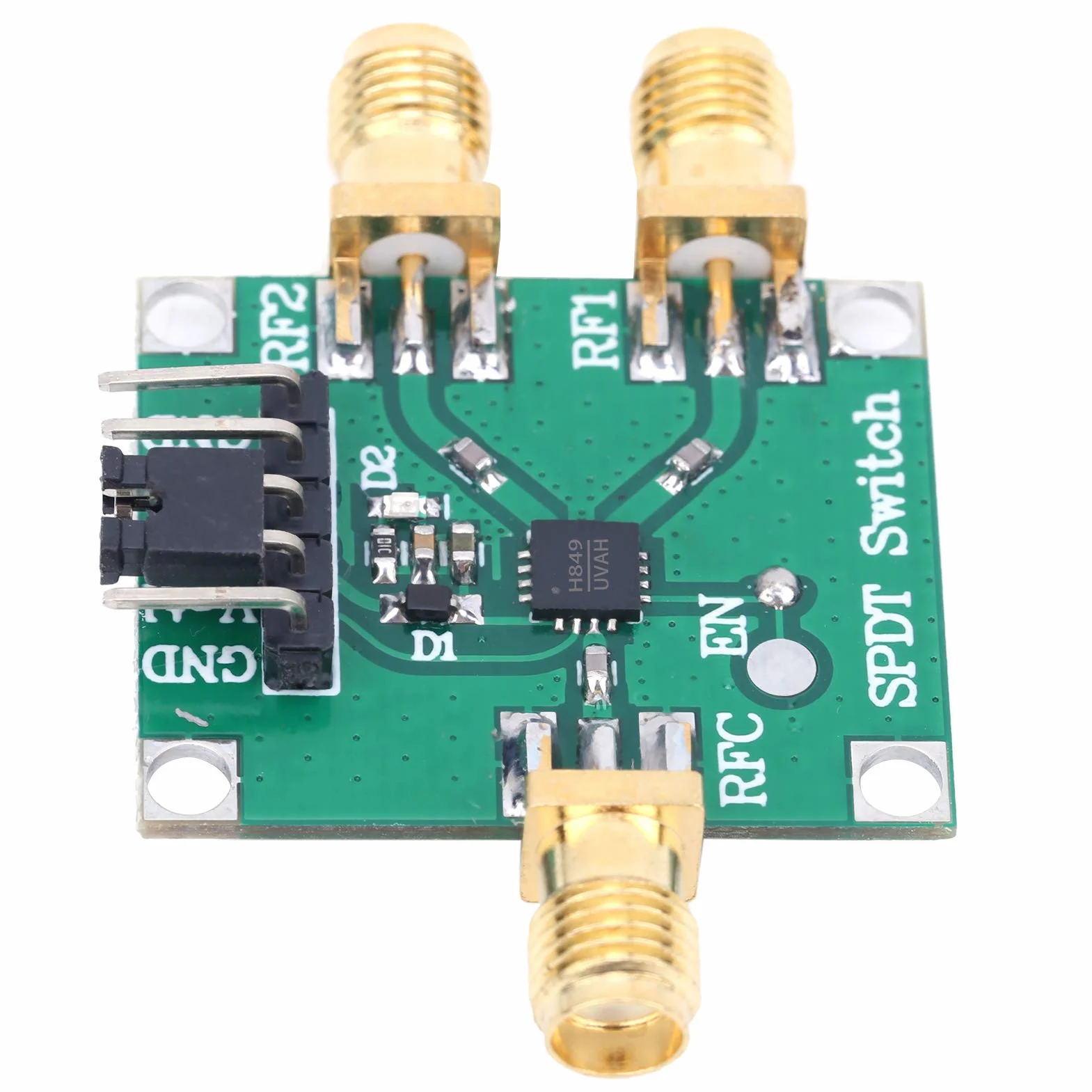 Standardowy moduł przełącznika RF, bezprzewodowy pilot zdalnego sterowania HMC349, HMC849 3-5V 50 omów z PCB,moduł